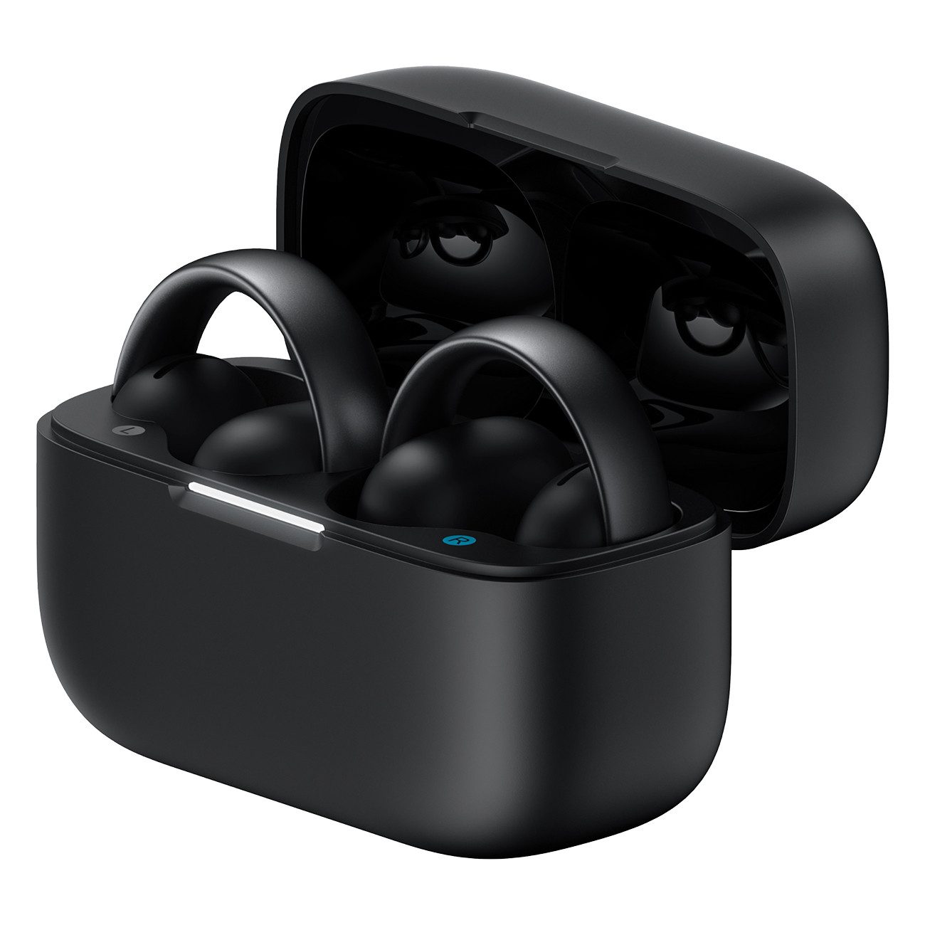 Anker soundcore AeroClip In-Ear-Kopfhörer (Geräuschreduktion, Hi-Res Audio, wassergeschützt, Mikrofon, Noise Cancelling-Funktion)