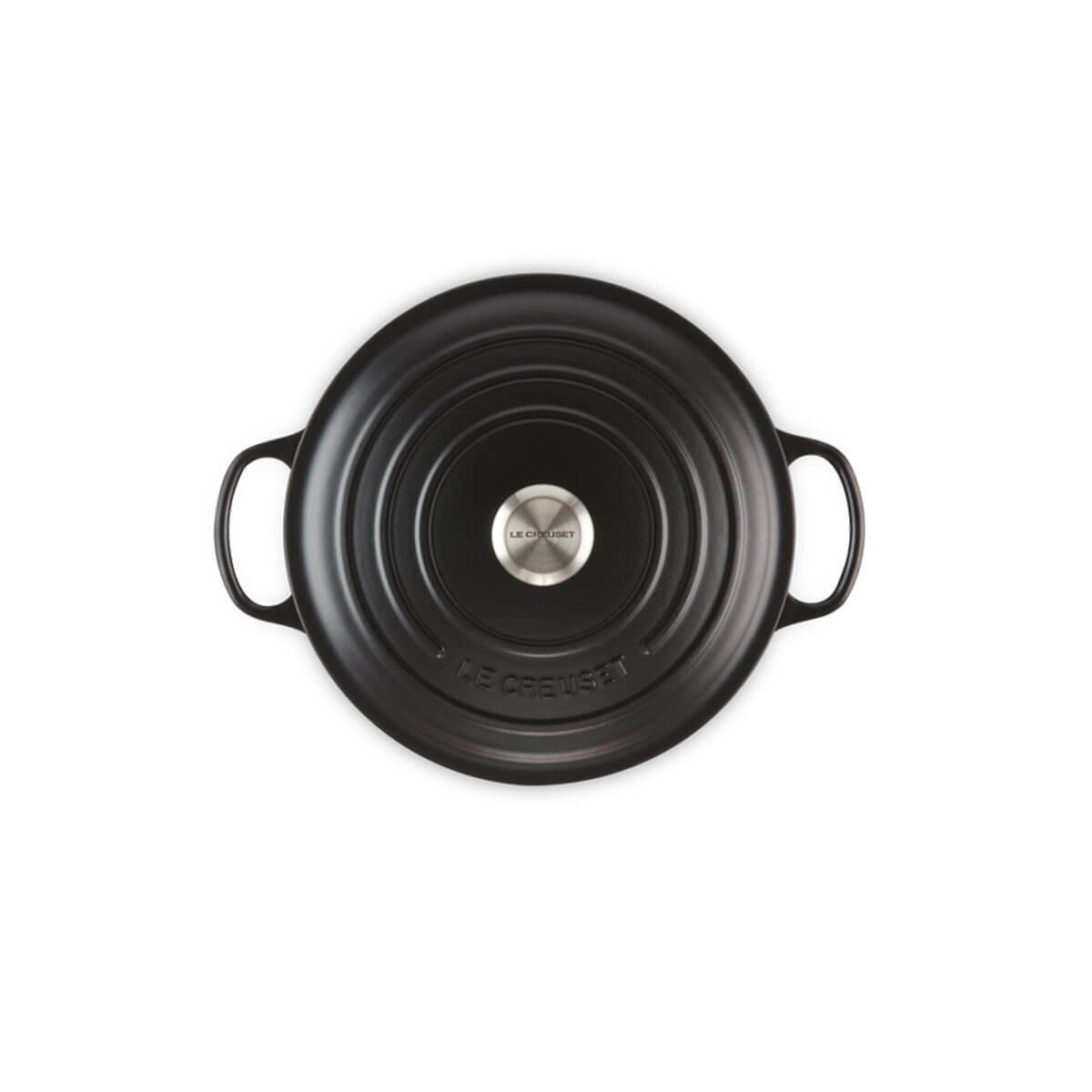 LE rund schwarz CREUSET 24 Signature cm Bräter Bräter