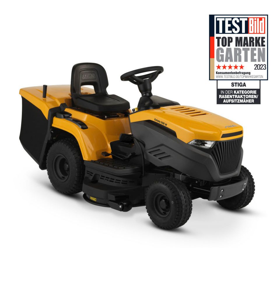 STIGA GARDEN Rasentraktor Estate 598 W, 98 cm Schnittbreite, 586 cm³ Zweizylindermotor, Hydrostatgetriebe