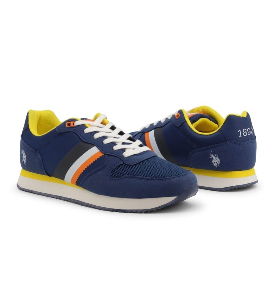 U.S. Polo Assn. NOBIL005M-BLU royalblau Herren Sneaker