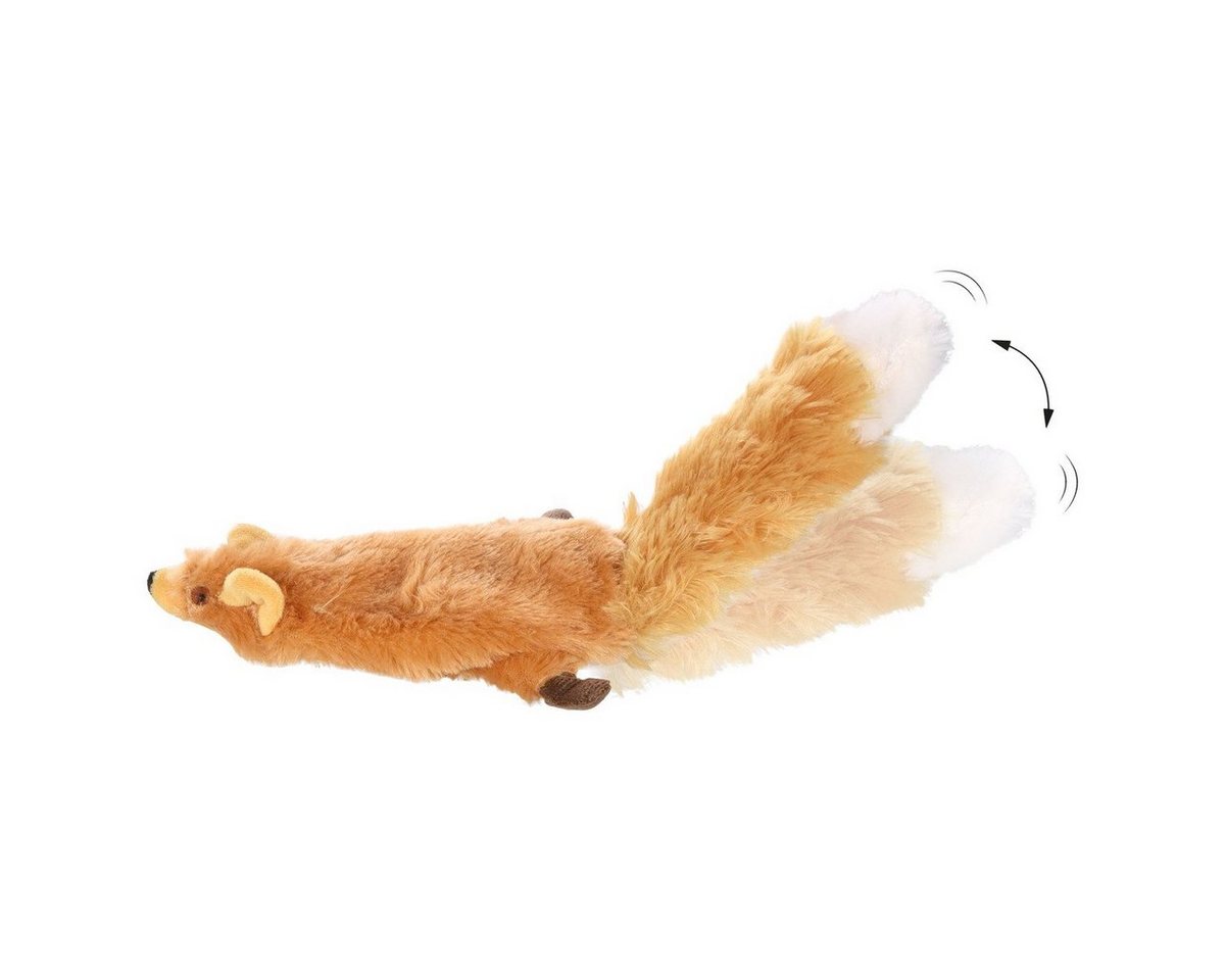 Thumbnail - Flamingo Tierkuscheltier Katzenspielzeug Flapso Eichhörnchen elektronisch hellgrau