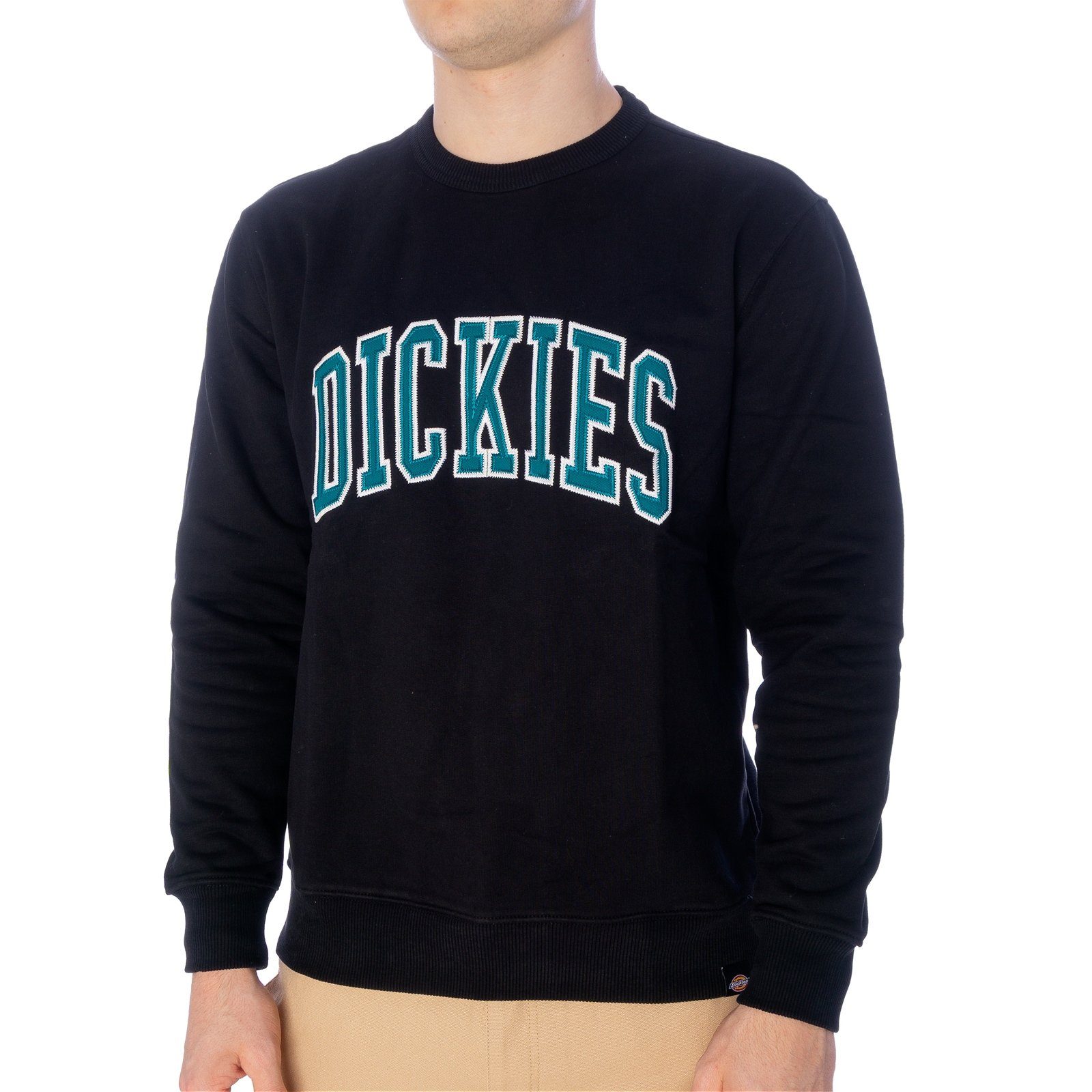 Dickies Sweater Sweatpulli Dickies Aitkin, G S, F black/deep Sweatpulli mit Rundhalsausschnitt
