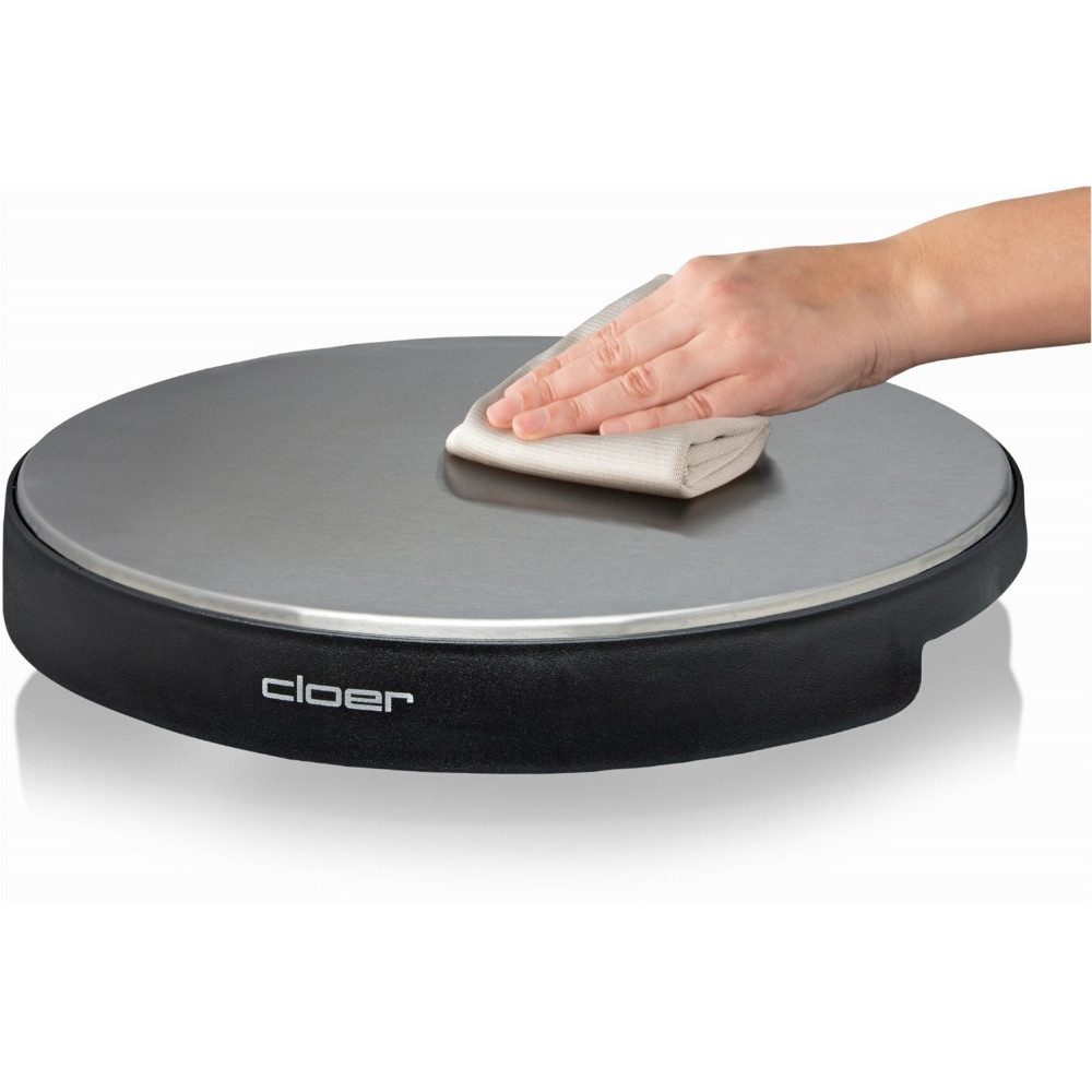 Cloer Warmhalteplatte 6718 - Warmhalteplatte - schwarz