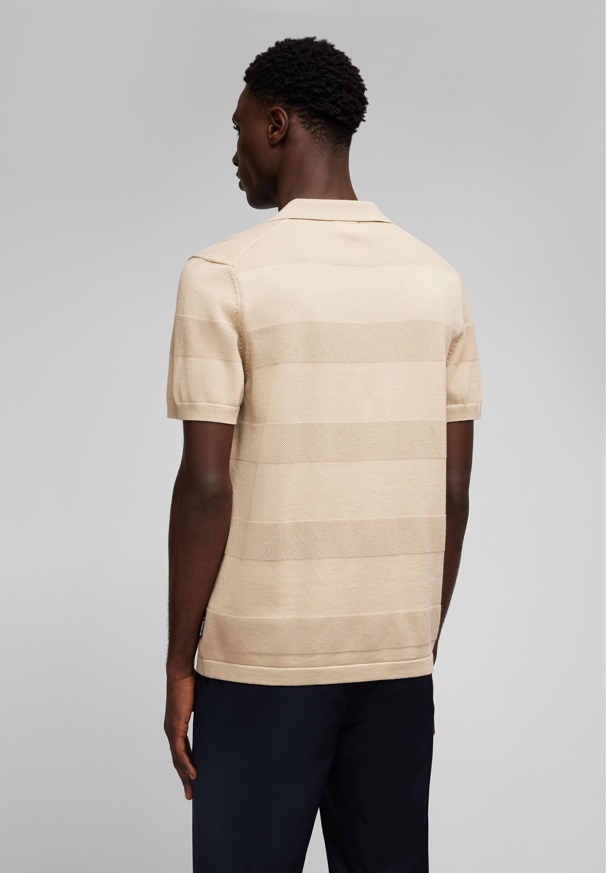 HECHTER PARIS Poloshirt (1-tlg) aus 100% Baumwolle