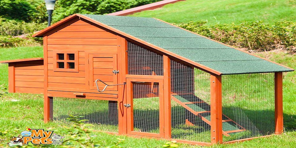 MYPETS Hühnerstall »Hühnerstall CHICKEN Hühnerhaus Hühner Stall Käfig