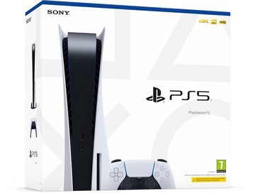 Playstation SONY PlayStation 5 mit optisches Blu-ray Laufwerk + 1 Controller