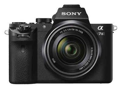Sony »A7 II« Systemkamera (SEL-2870, 24,3 MP, WLAN (Wi-Fi), NFC, Gesichtserkennung, HDR-Aufnahme, Makroaufnahme)