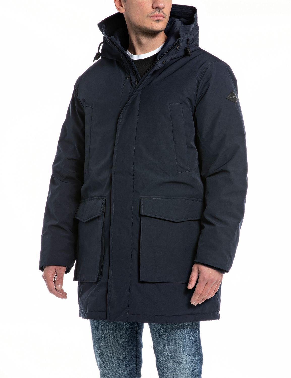 Replay Allwetterjacke M8099C.000.83776R Blau