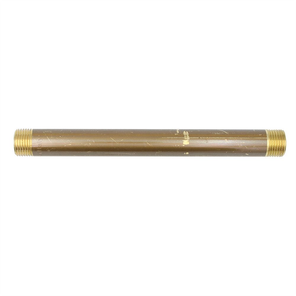Thumbnail - General Fittins Gewindefitting Rohrdoppelnippel 1/2" x 200mm DN15 Messing Rohrnippel Langnippel