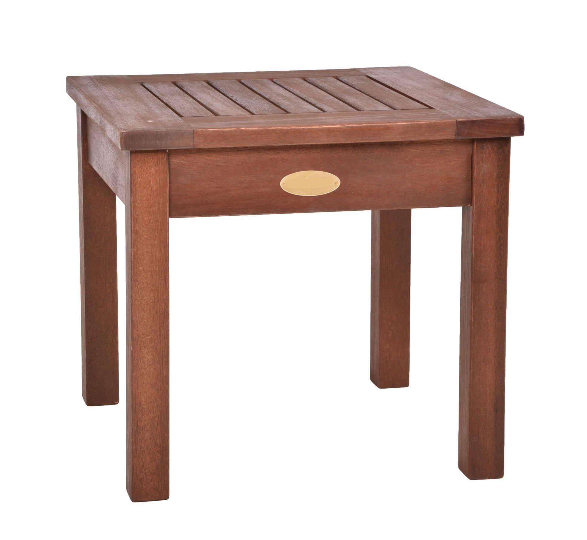 Spetebo Gartentisch Eukalyptus Holz Beistelltisch 40 günstig online kaufen