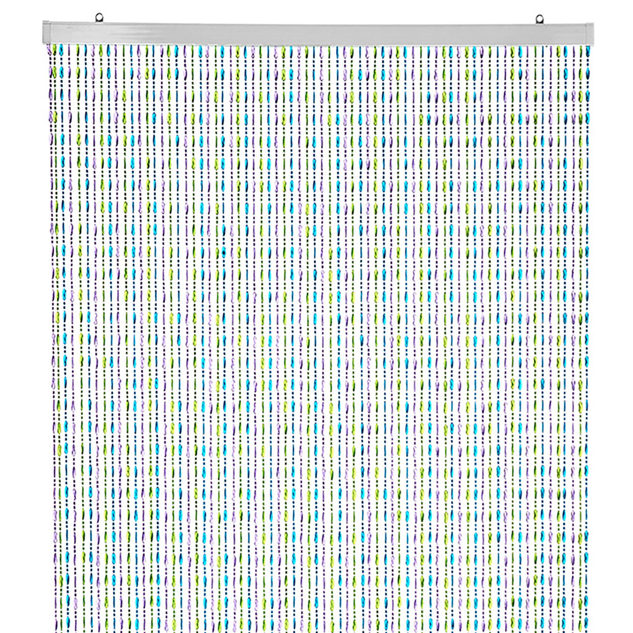 Kobolo Türvorhang Vorhang Insektenschutz RAINBOW 100x230 cm Kunststoff bunt, Türgardine (1 St), Ösen, 80 Stränge – Bild 5 von 5
