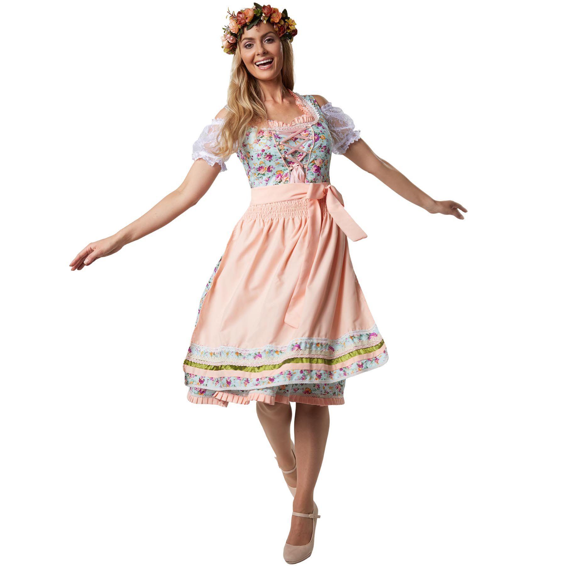 dressforfun Dirndl Frauenkostüm Midi-Dirndl Erding Modell 2