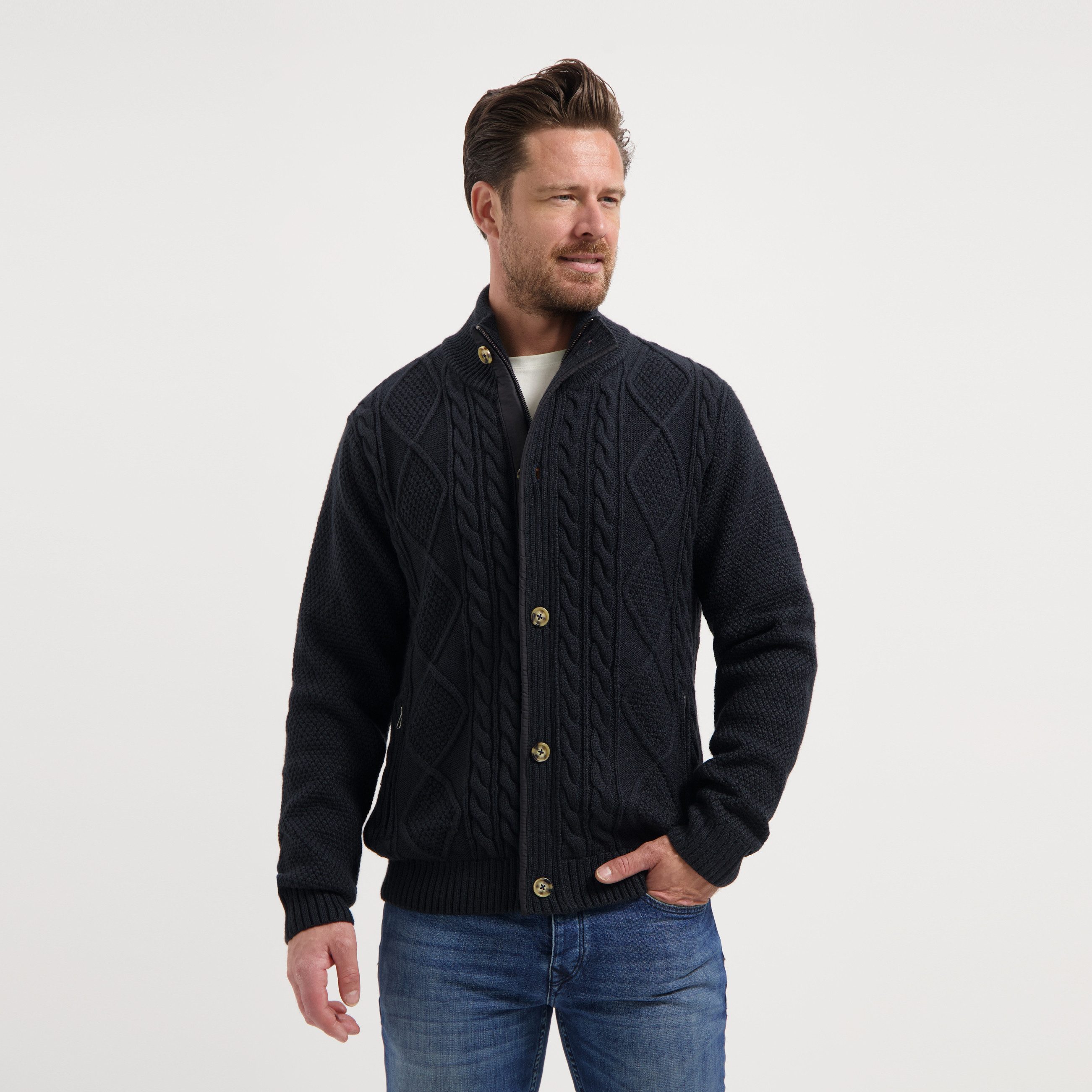 MGO Cardigan Acton Atmungsaktiv günstig online kaufen