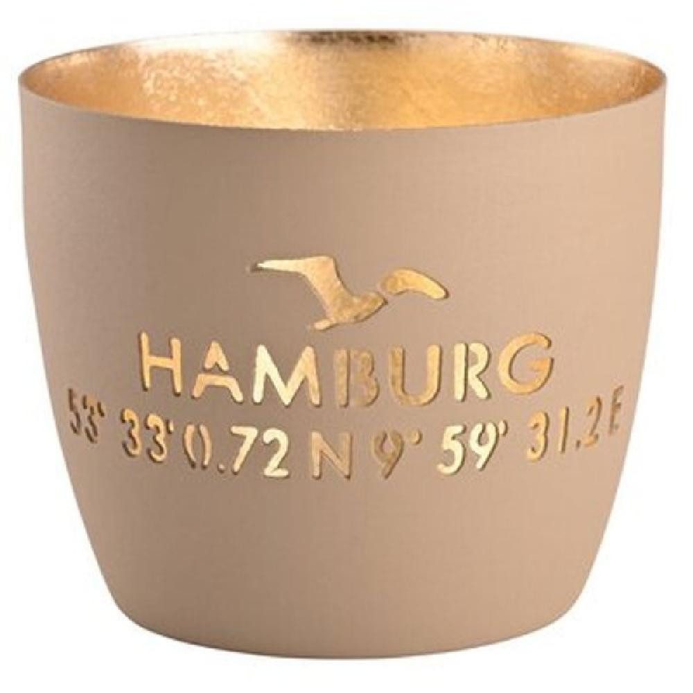 Giftcompany Kerzenhalter Windlicht Madras Hamburg Koordinaten Sandstone