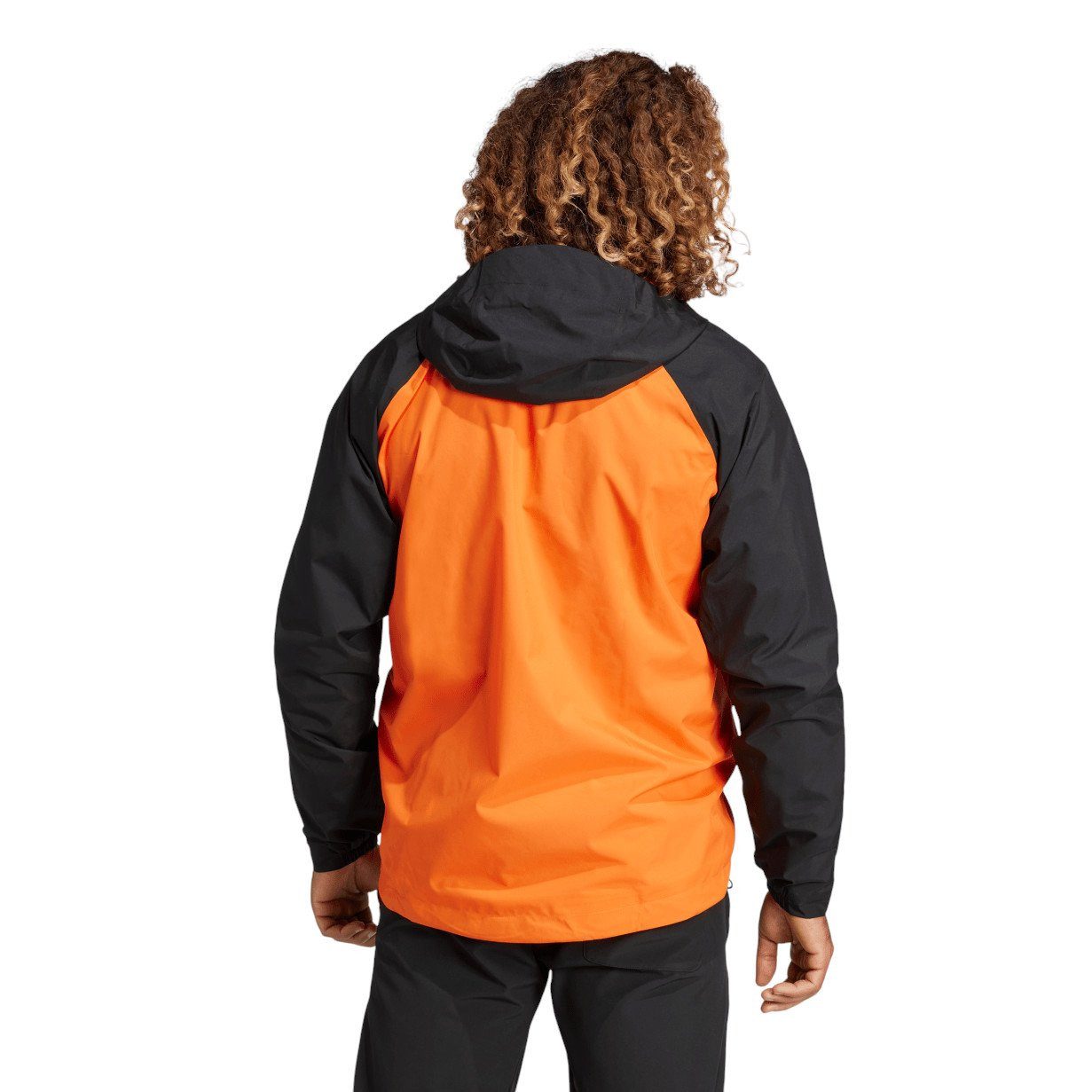 adidas Performance Regenjacke Terrex Multi 2L RAIN.RDY (wasserdicht, atmungsaktiv) orange/schwarz