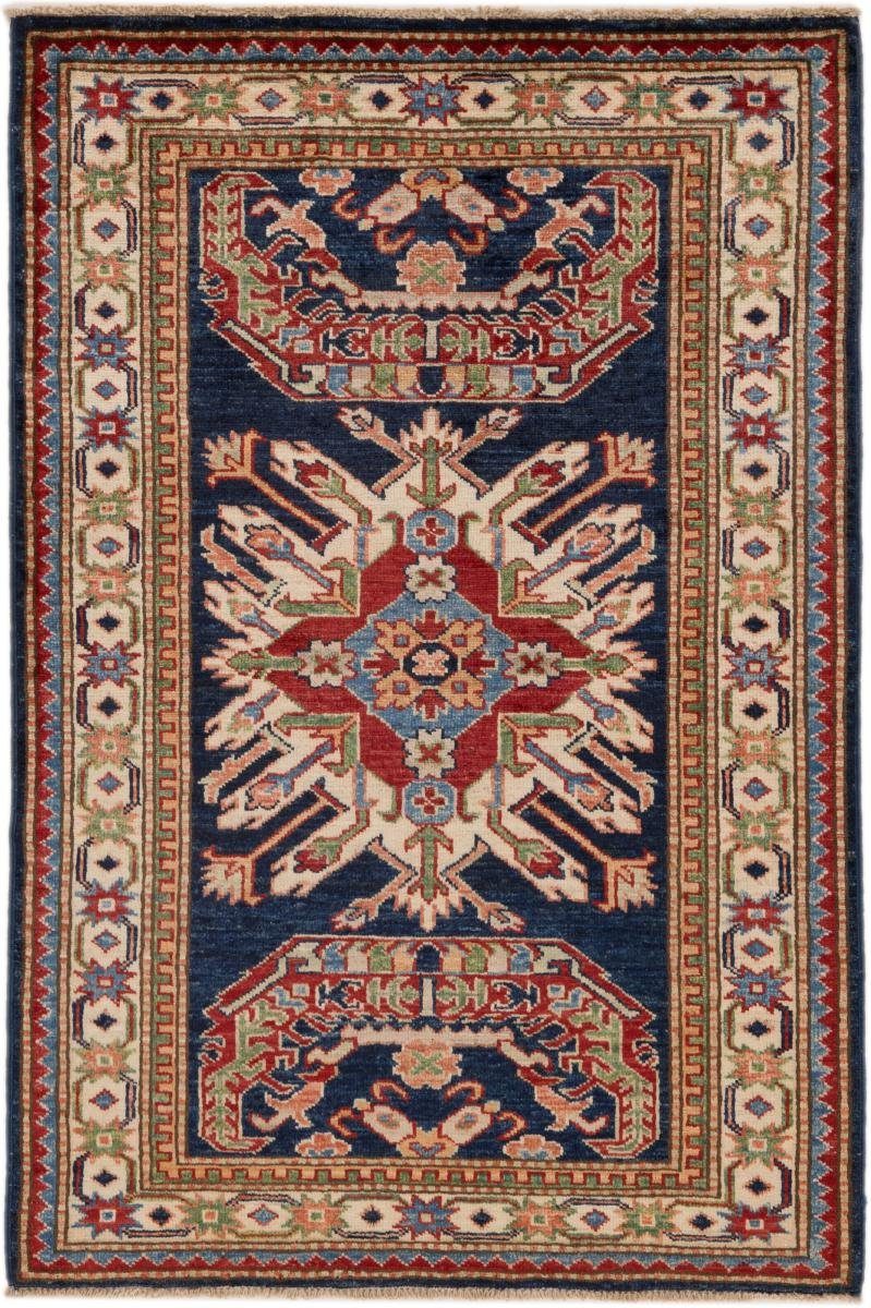 Super mm Kazak Orientteppich Höhe: Nain 81x124 Orientteppich, rechteckig, Handgeknüpfter 5 Trading,