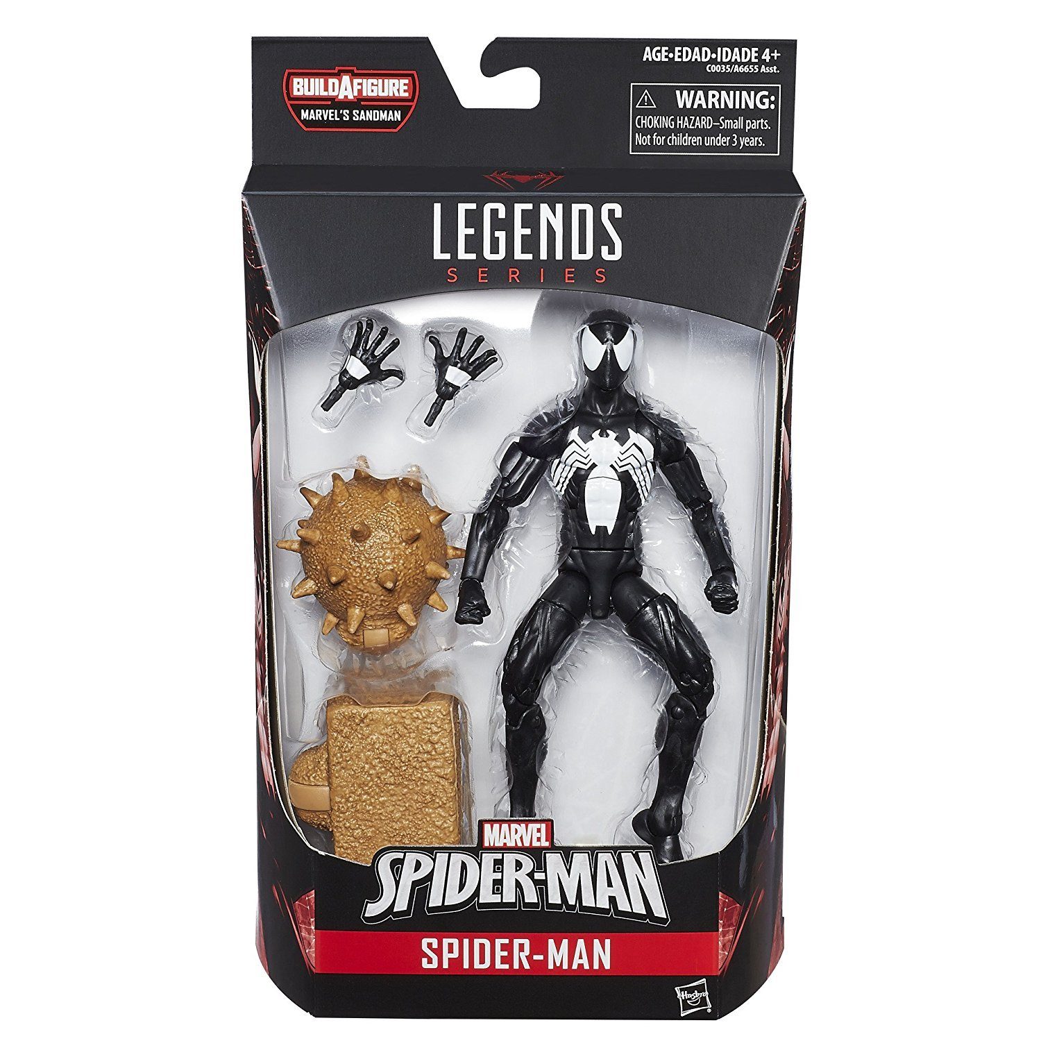 Actionfigur MARVEL LEGENDS SPIDER-MAN: SYMBIOTE SPIDER-MAN 15 cm ACTIONFIGUR