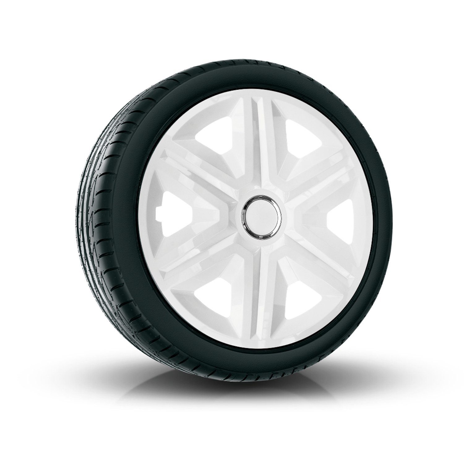 NRM Radkappen Fast, 14 in Zoll, (4-St) 14" Radkappen Komplettset