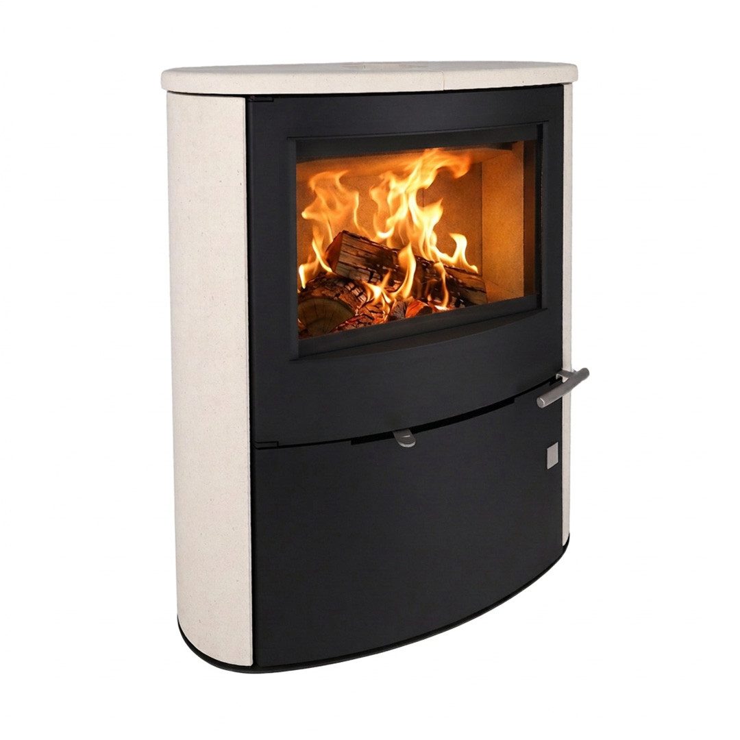 365 Kaminofen 365® Omaha cream 7 kW A+, 7 kW