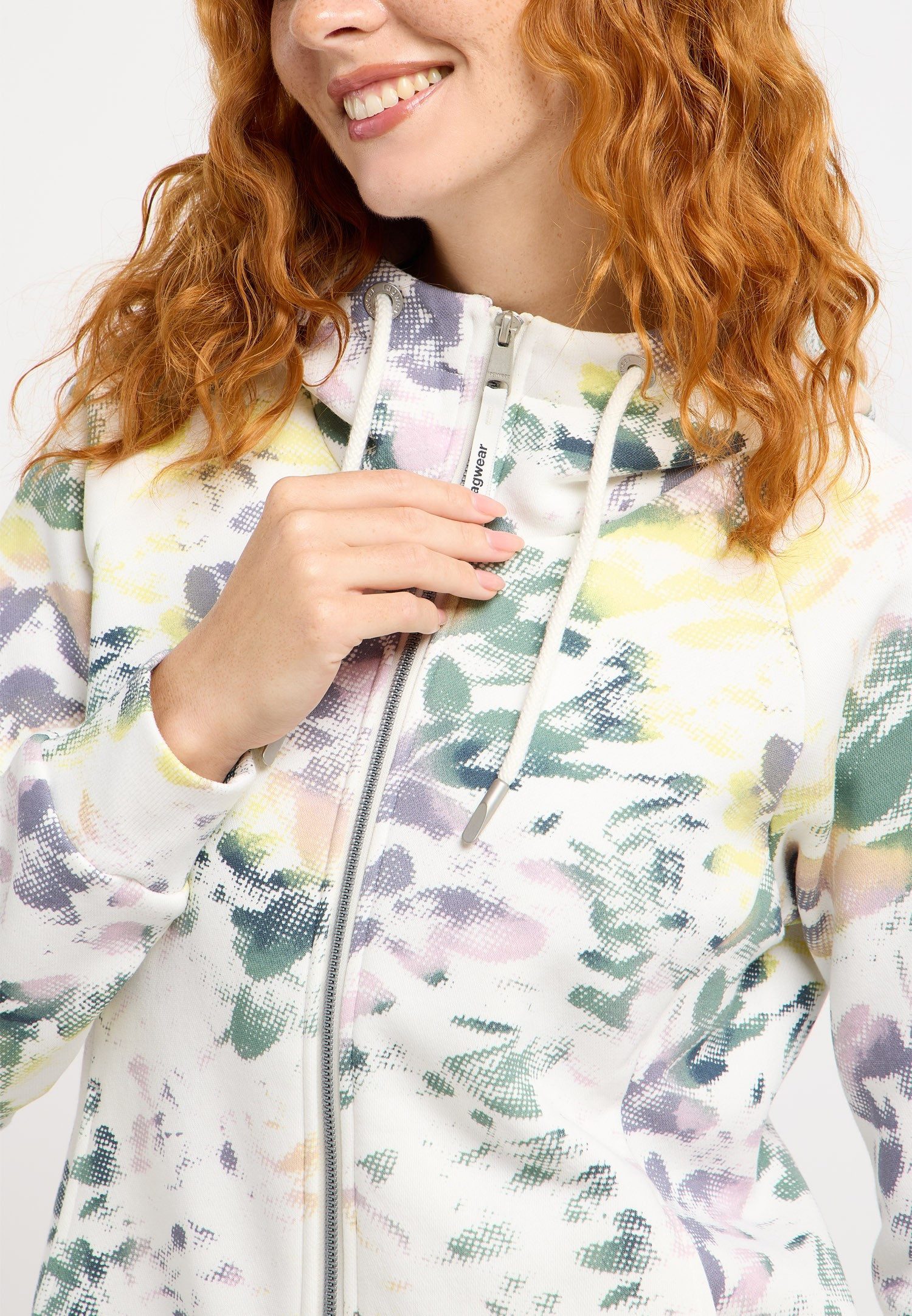 Ragwear Sweatshirt FLLAWIA PRINT aus Baumwolle und Polyester, normale Schnittform – Bild 4 von 5