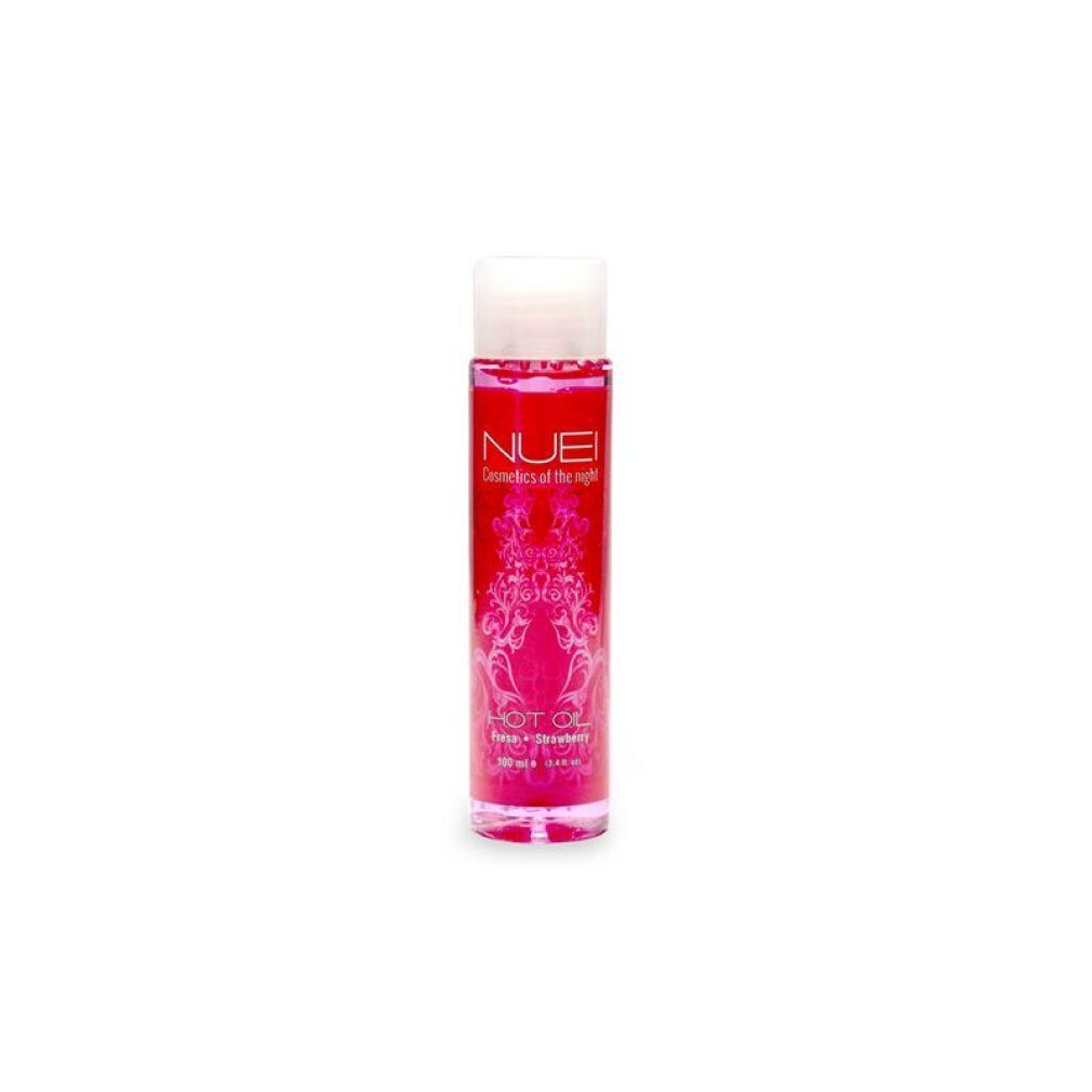 ml Hot Efect & NUEI Gleit- Nuei Warm Oil Erdbeere COSMETICS 100 Massageöl