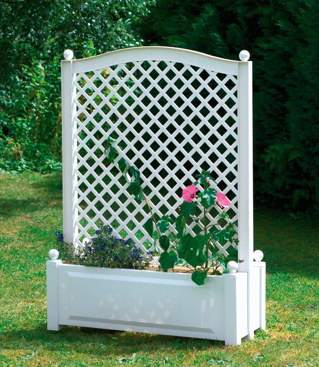 KHW Spalier mit beidseitigem Pflanzkasten, BxTxH 100x43x140 cm online