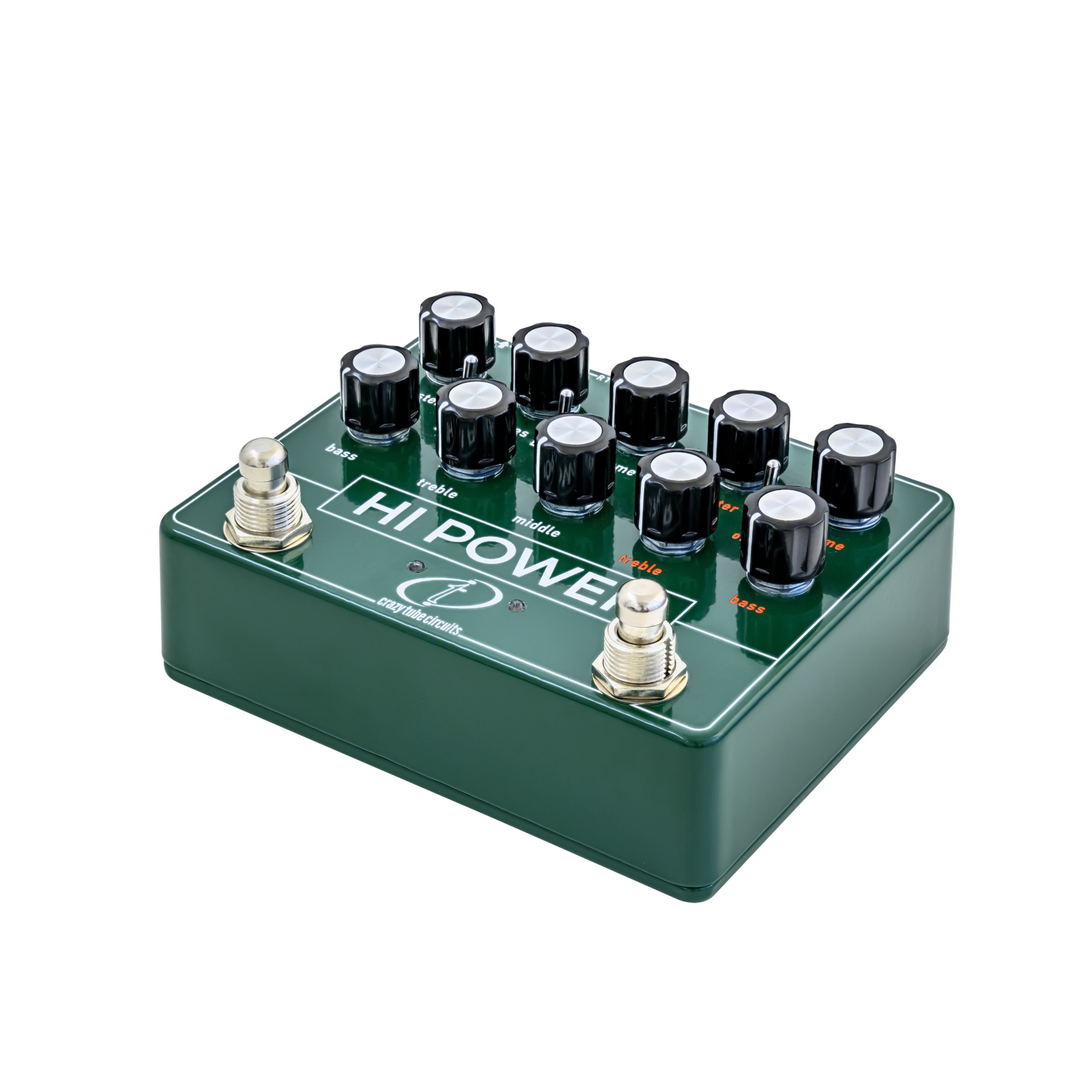 Crazy Tube Circuits Musikinstrumentenpedal, (Effekte, Verzerrer), HI Power - Verzerrer für Gitarren