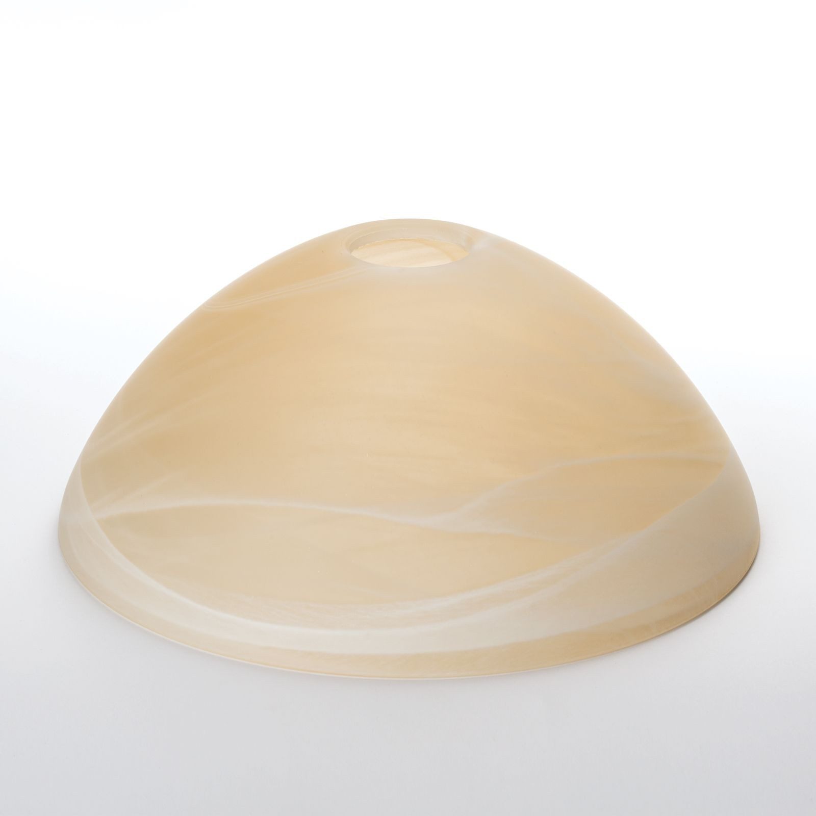 Orion Leuchten Lampenschirm Lampenschirm Alabaster Beige Ø 25 cm Glas – Bild 2 von 3