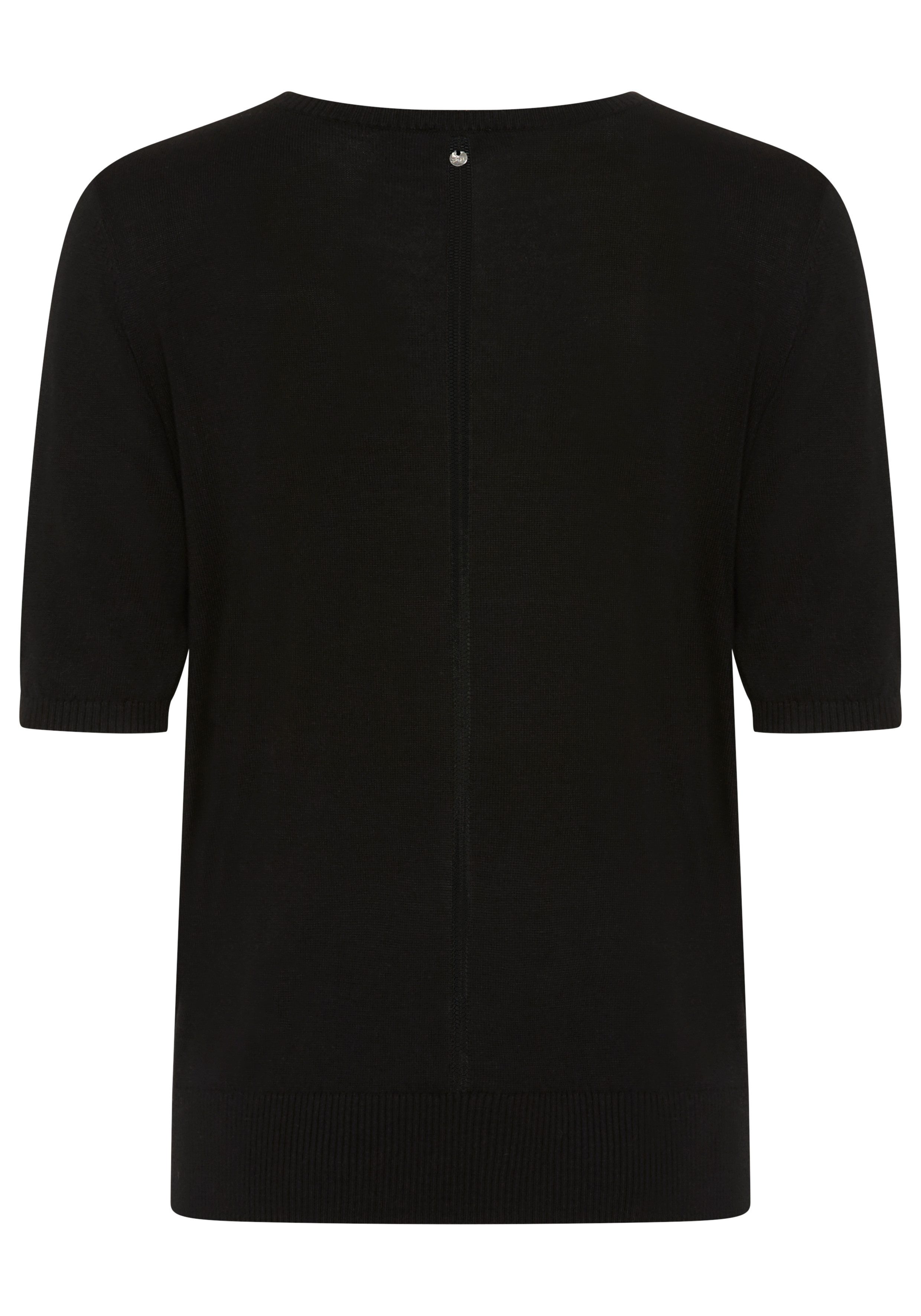 BOSS ORANGE Kurzarmpullover Fiaffu Premium Damenmode mit Lochmuster, Kaschm günstig online kaufen