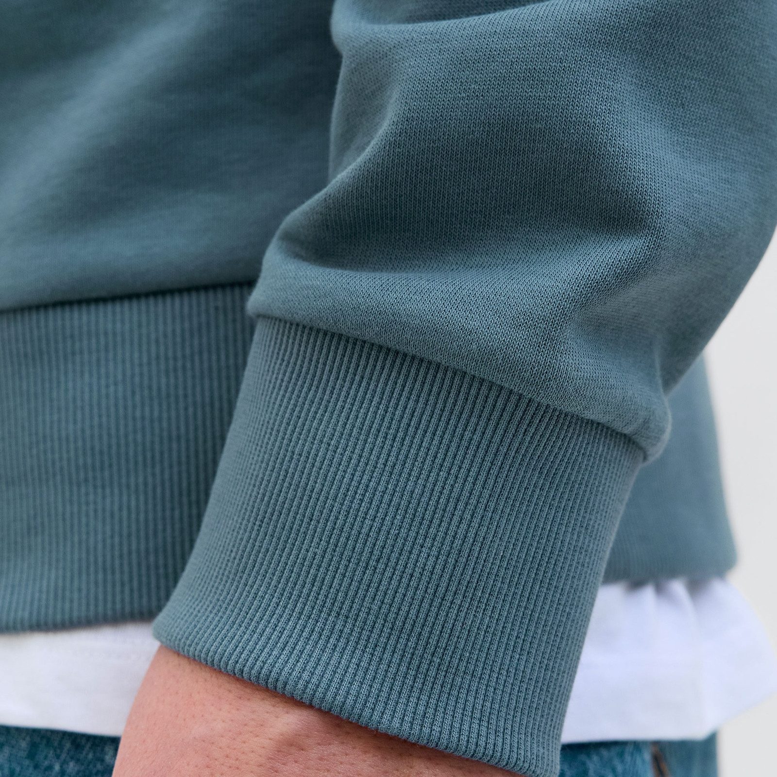 Jack & Jones Hoodie JJHawaii Shape Sweat Hood mit großem Print auf der Vorderseite