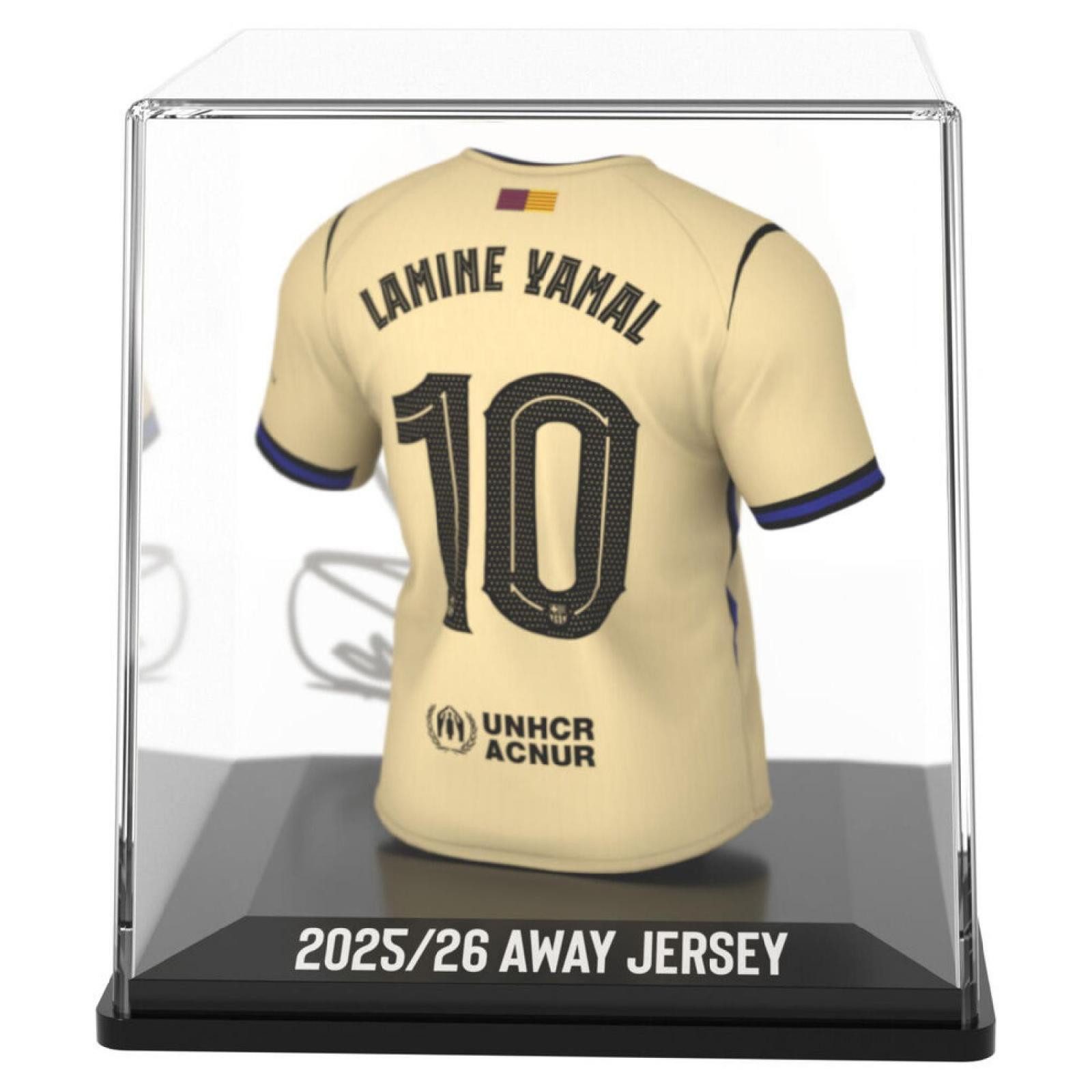 BanboToys Actionfigur FC Barcelona Lamine Yamal mini t-shirt figure