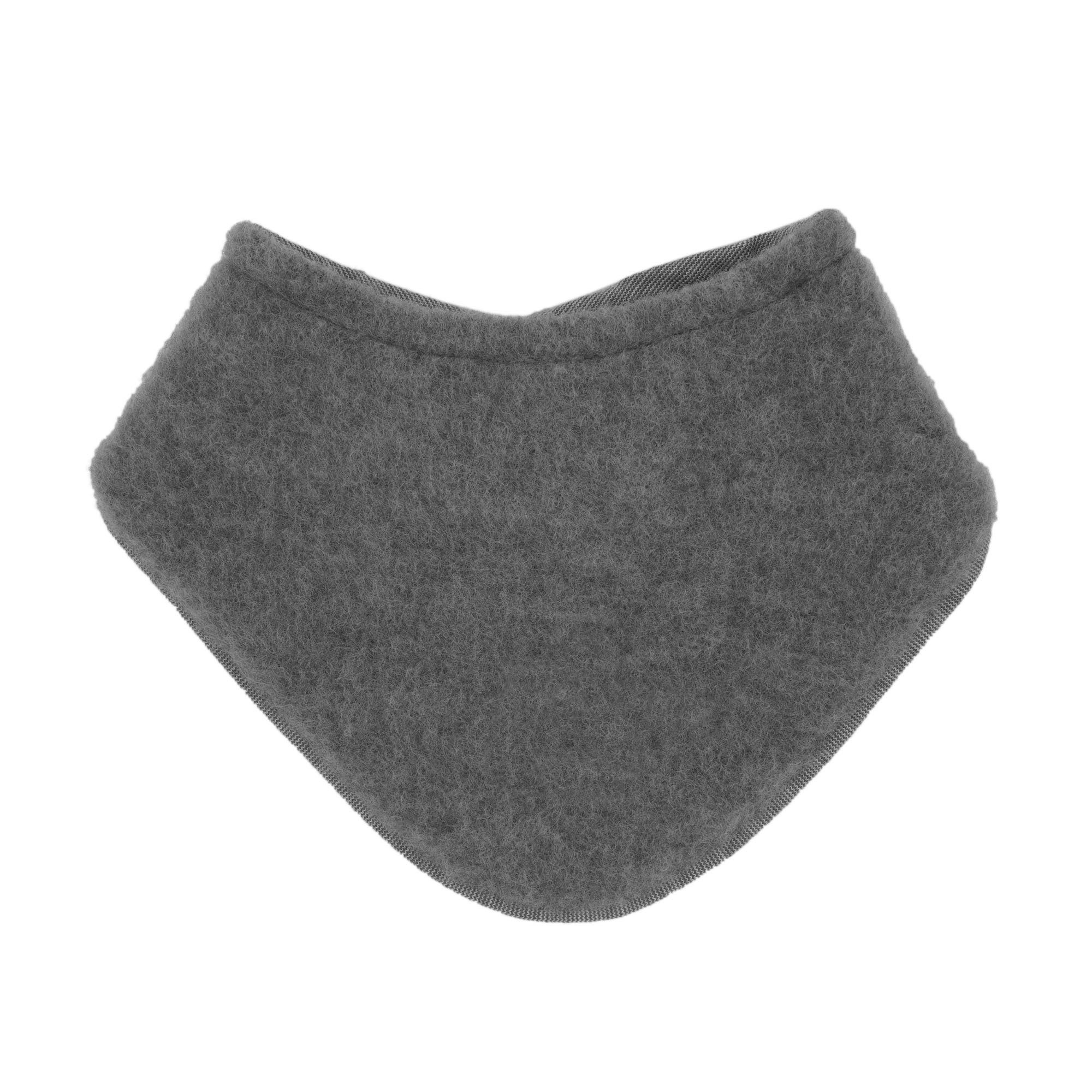 MAXIMO Halstuch GOTS BABY-Tuch, Wollfleece Jerseyfutter, Klettverschluß, (1-St), Wollfleece