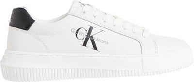 Calvin Klein Jeans CHUNKY CUPSOLE MONO LTH WN Кросівки mit CK-Schriftzug an der Seite, Freizeitschuh, Halbschuh, Schnürschuh