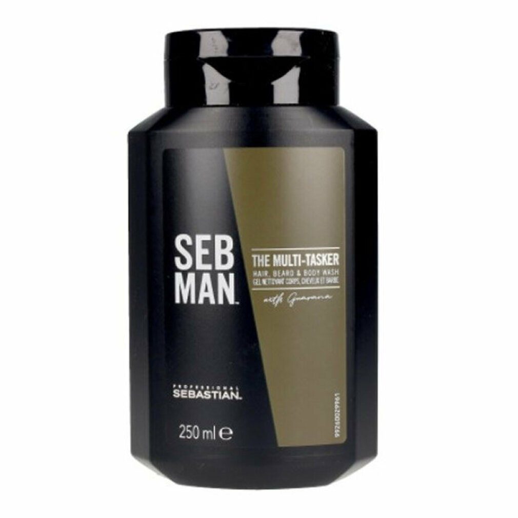 250 wash 3 ml Man 1 THE hair SEBMAN Haarshampoo MULTITASKER in Seb