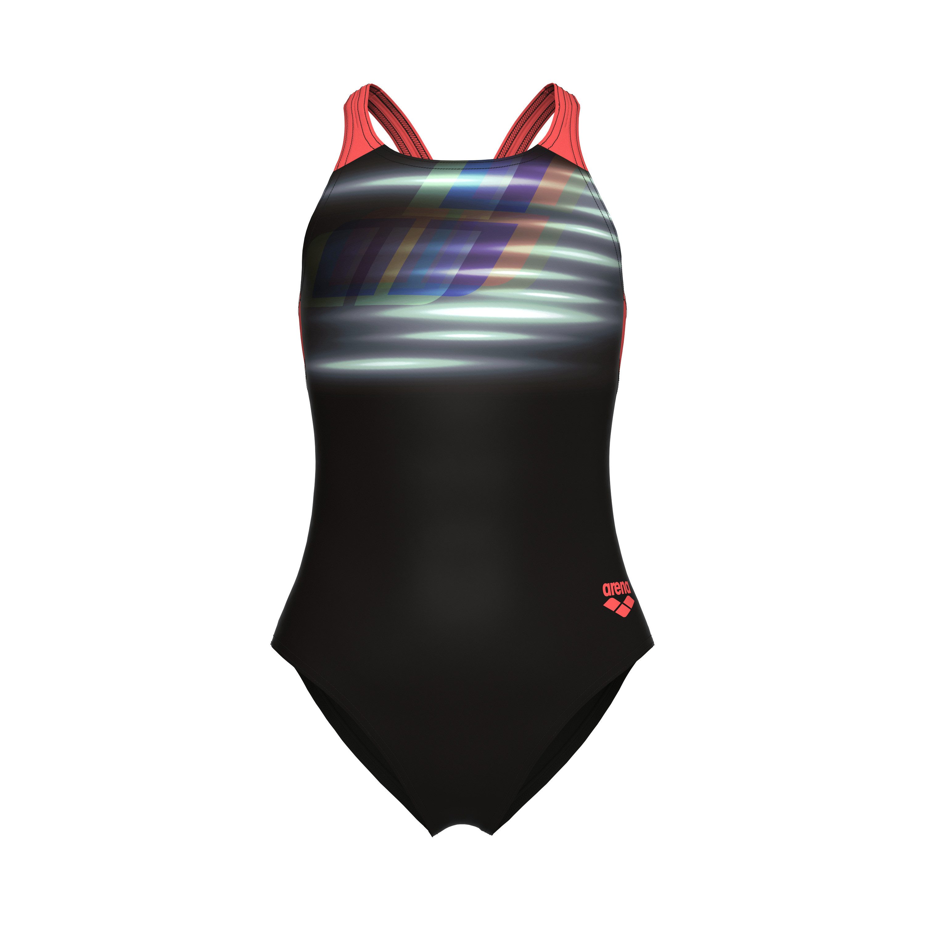 Arena Badeanzug GIRL'S ARENA FADING SWIMSUIT V BACK L für Mädchen