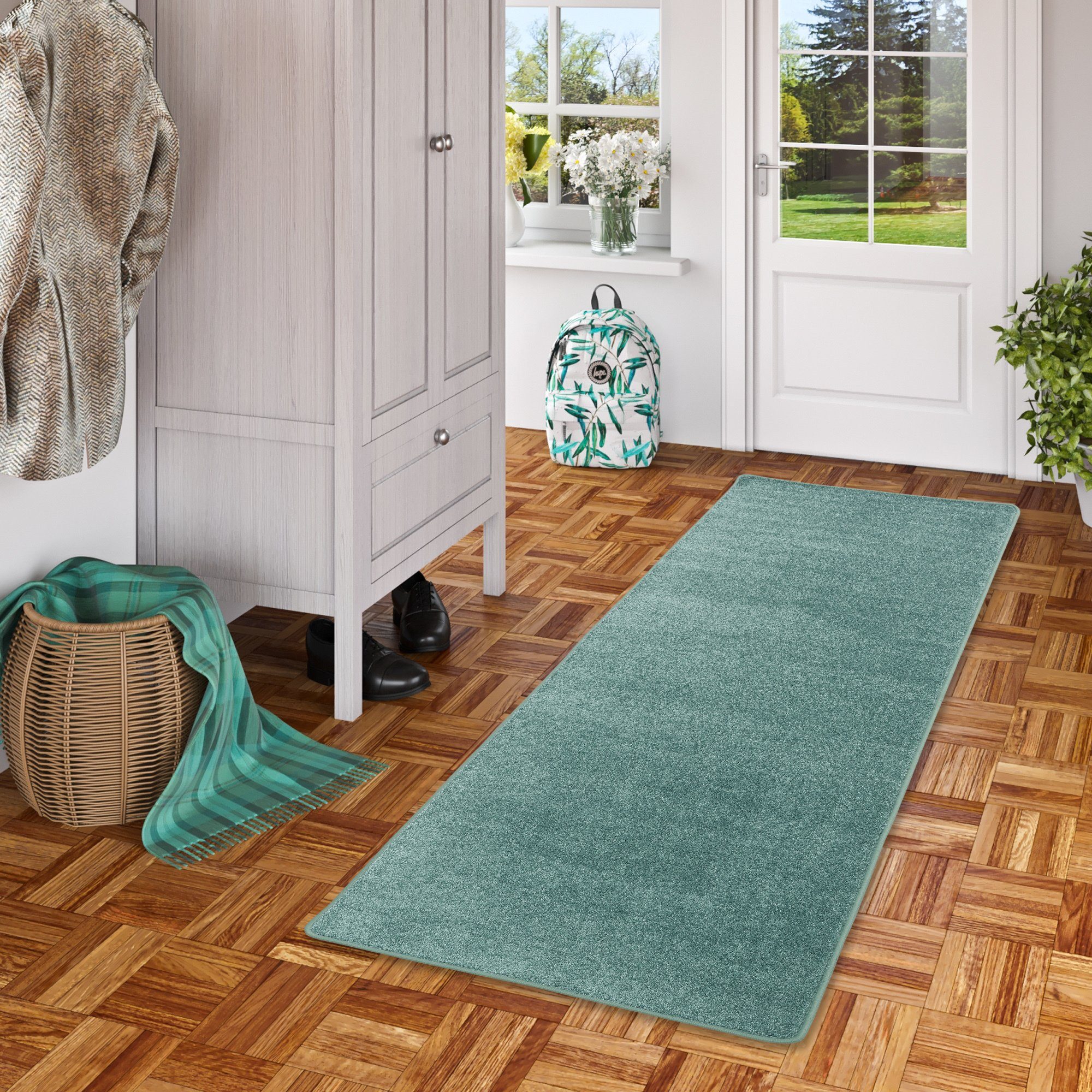 Snapstyle Läufer Hochflor Velours Läufer Teppich günstig online kaufen