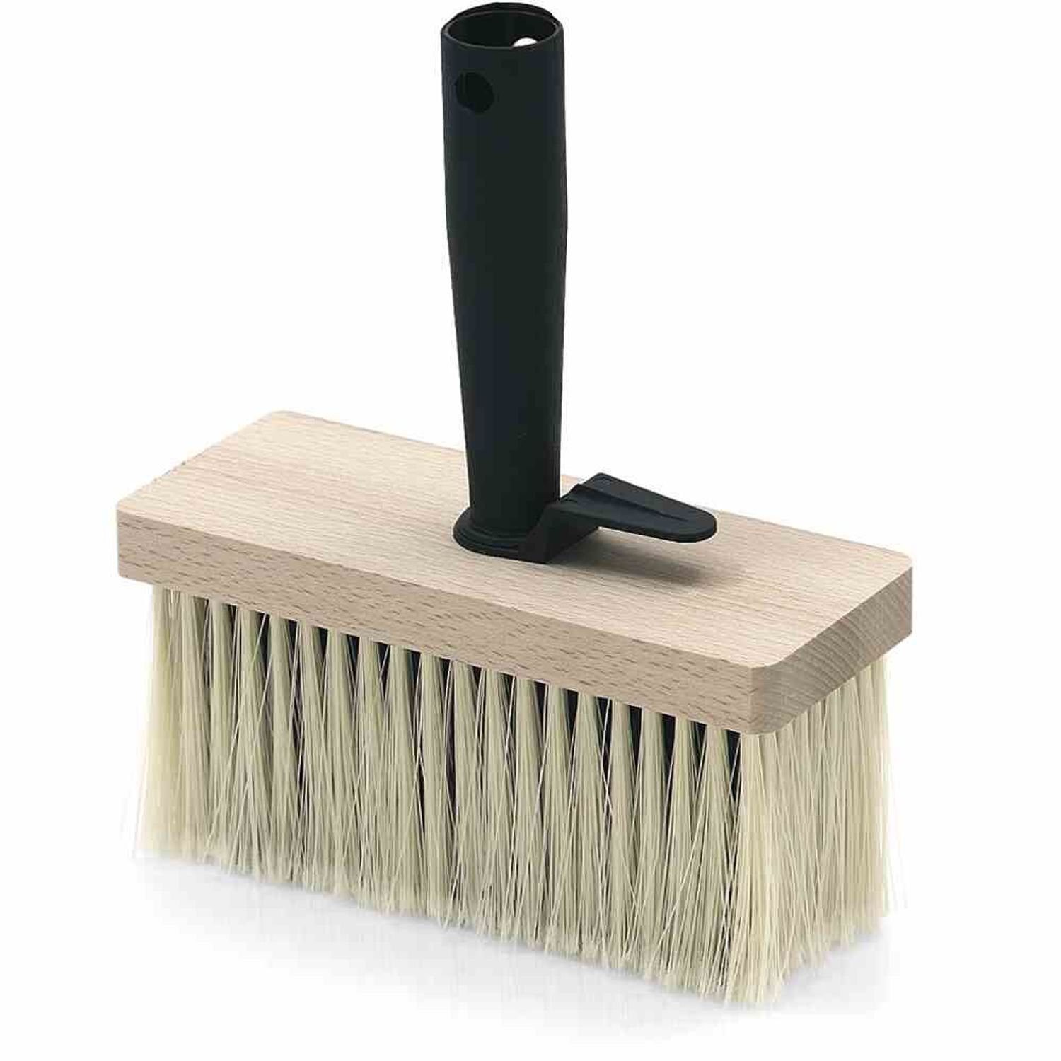 Nölle Pinsel Tapezierbürste Deckenbürste Größe 1 Synthetik-Borste 17 x 7 cm, 70 mm