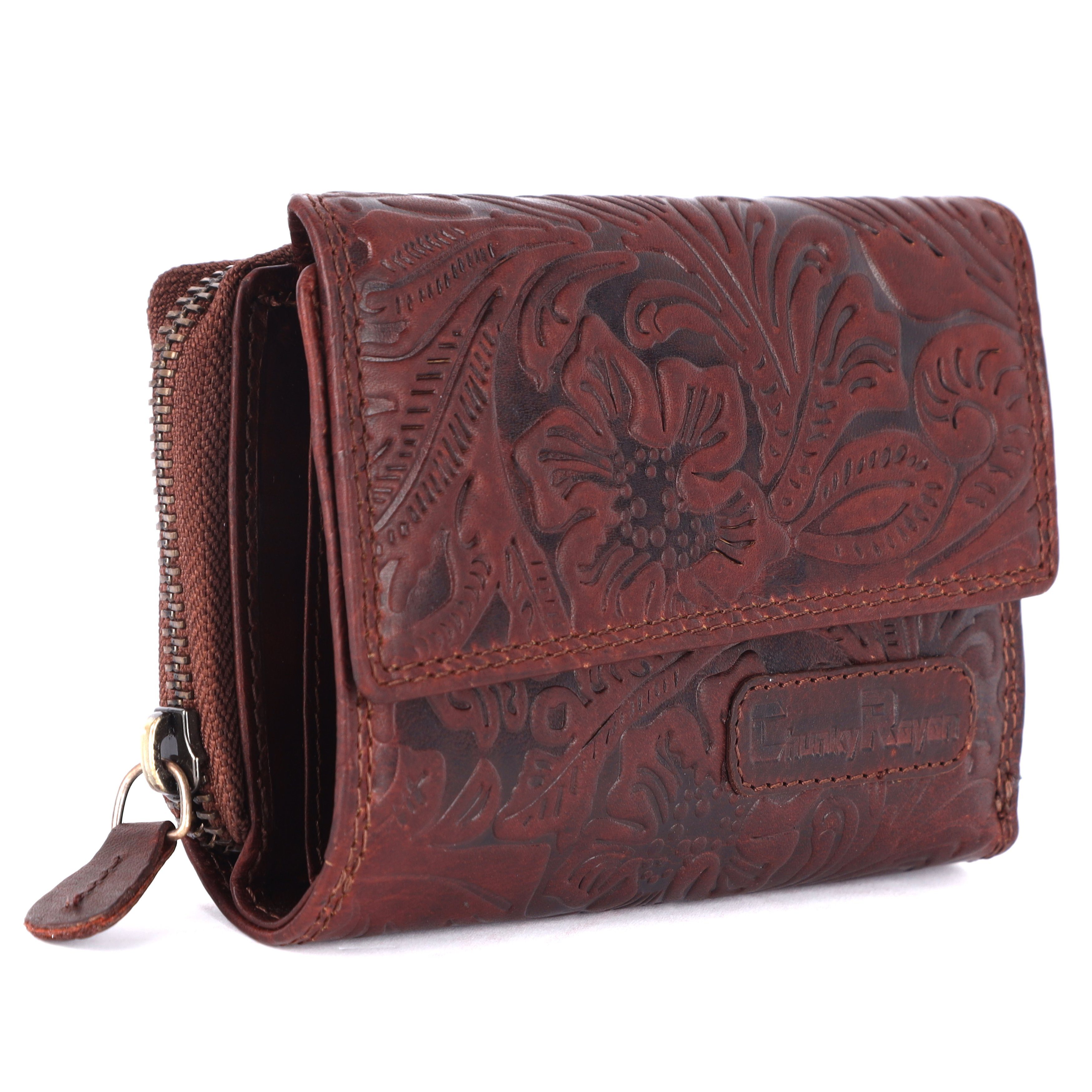 Chunkyrayan Geldbörse Chunkyrayan Echtleder Damen Geldbörse günstig online kaufen