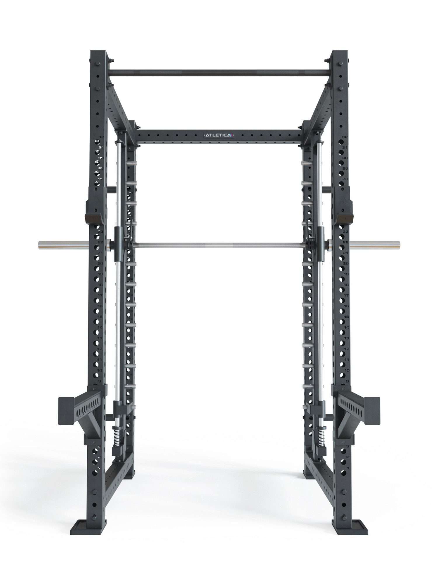 ATLETICA Power Rack R8 Spectre Long, Smith Machine inklusive