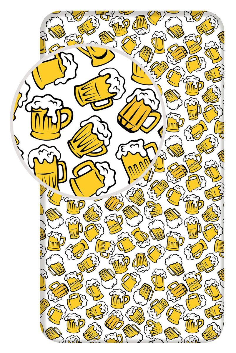 Jerry Fabrics Strandtücher Bierglas, Frottee (1-St)