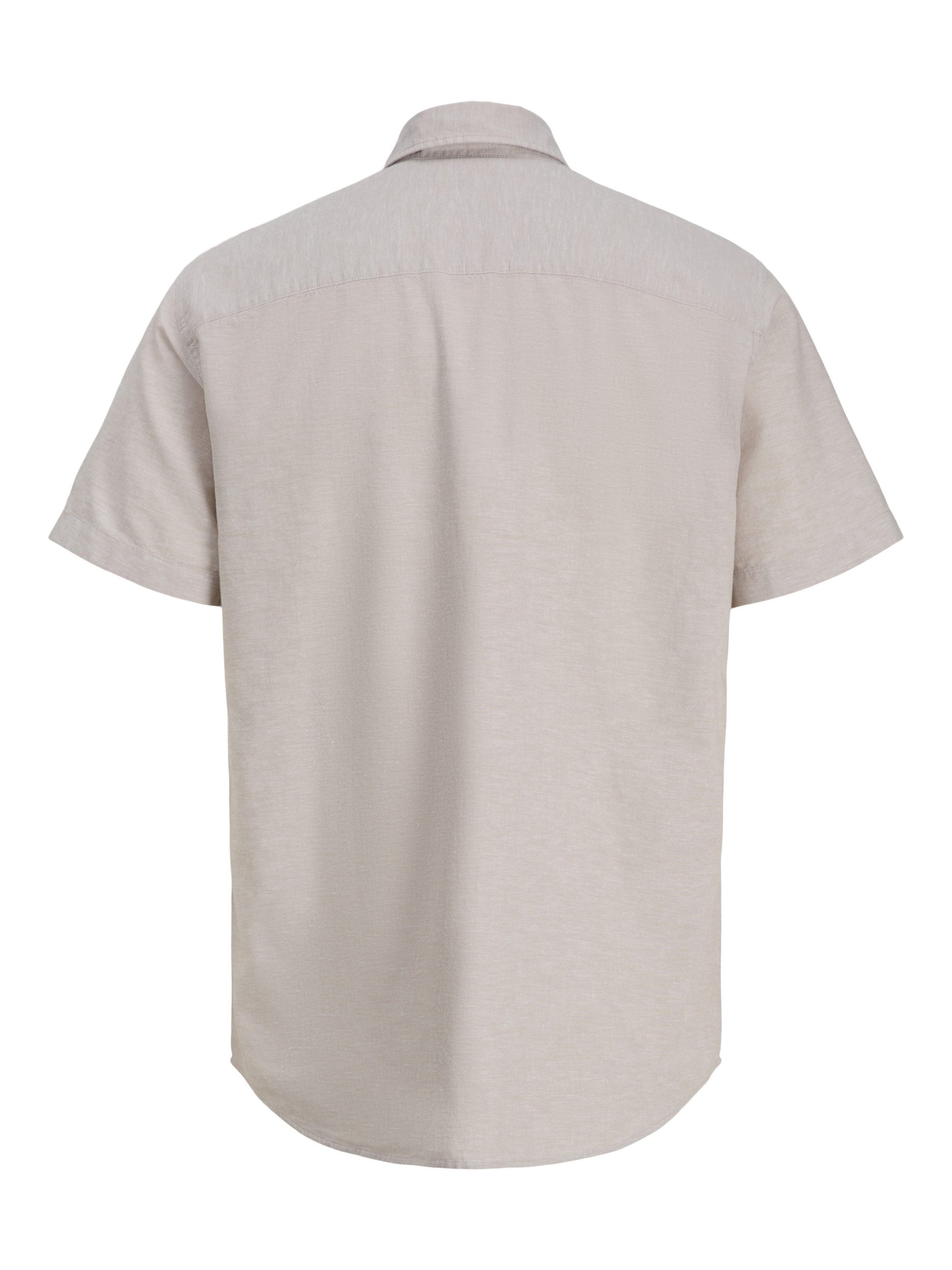 Jack & Jones Flanellhemd JJEBREEZE LINEN BLEND SHIRT S/S SN
