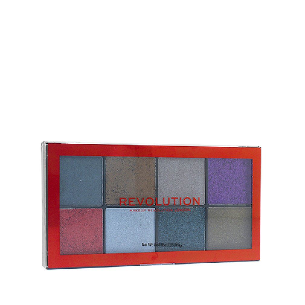 MAKE UP REVOLUTION Lidschatten Revolution Possessed Glitter Palette Make-Up Palette 8 x 1.6g