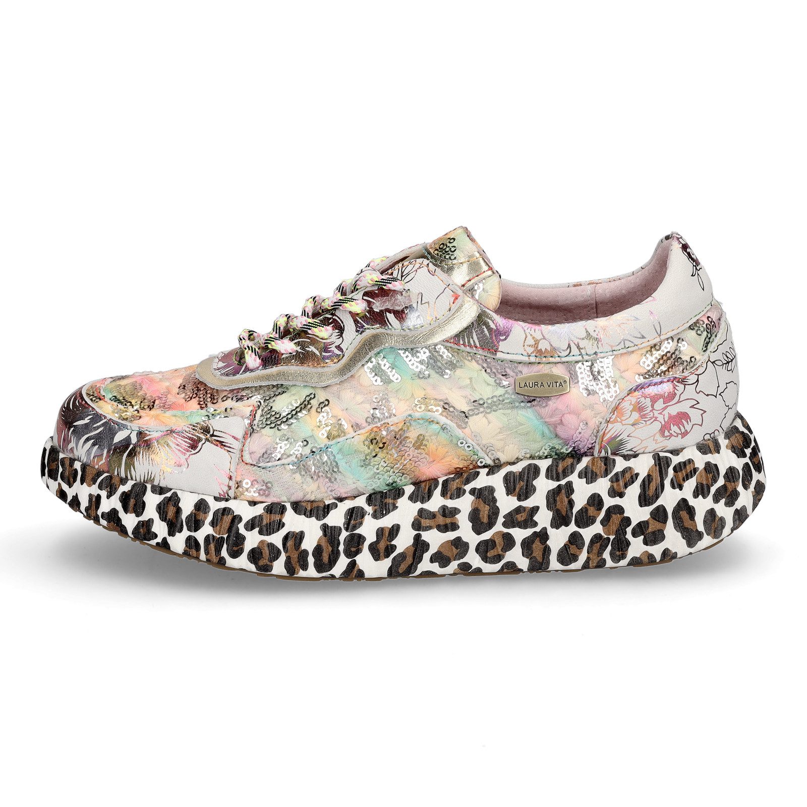 LAURA VITA Laura Vita Damen Sneaker beige Sneaker günstig online kaufen