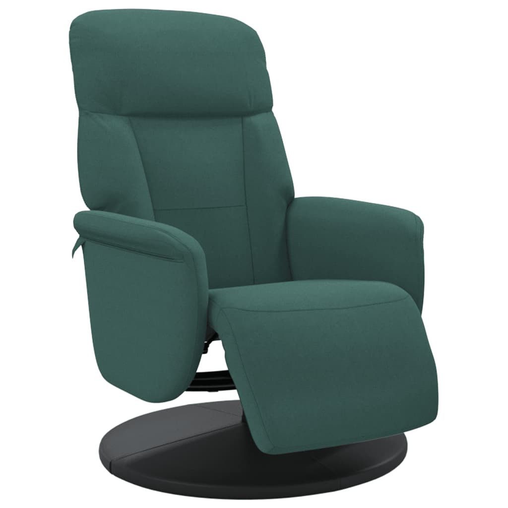 vidaXL Sessel Relaxsessel mit Fußteil Dunkelgrün günstig online kaufen