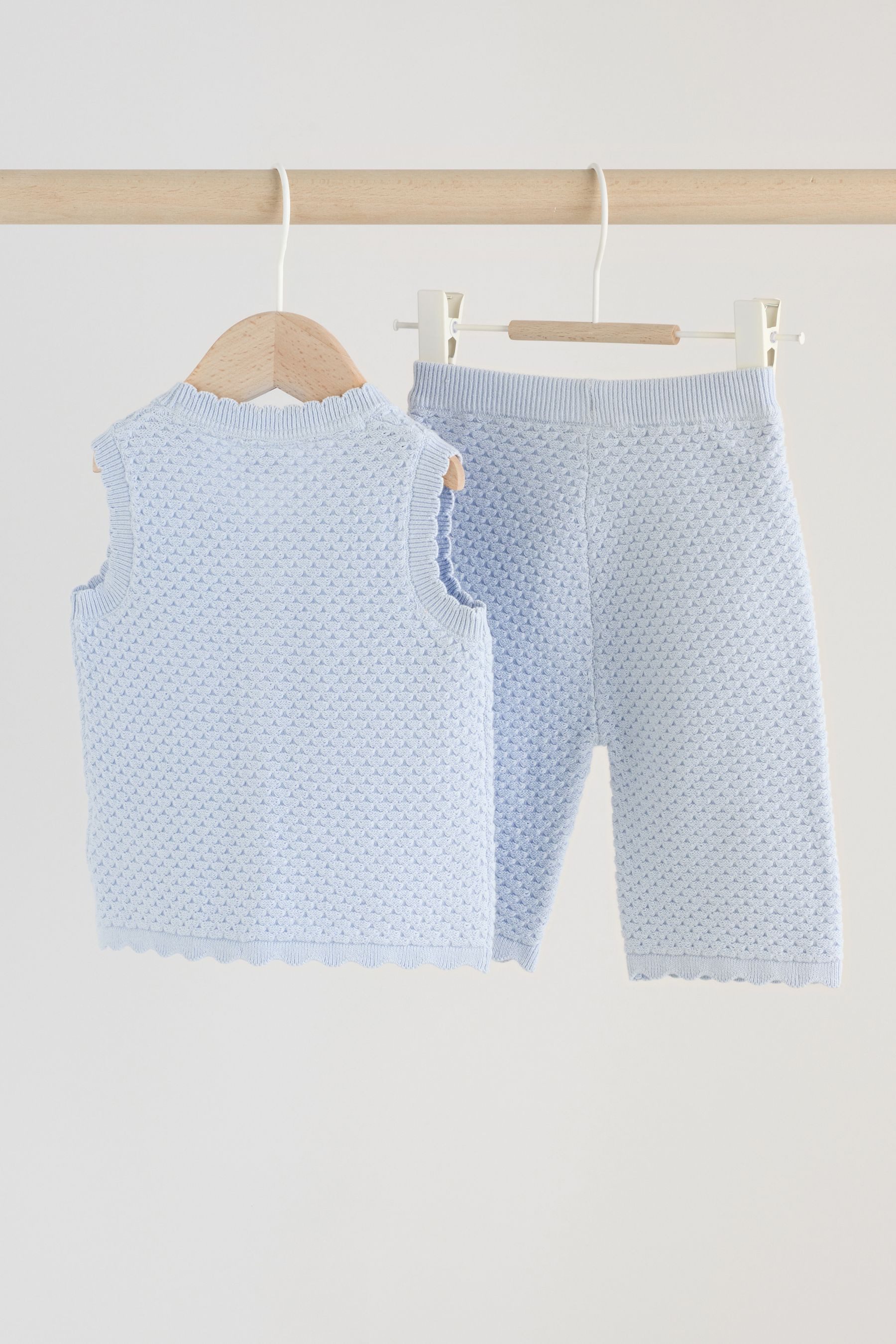 Next Top & Leggings Baby-Strickoberteil und Leggings, 2-teiliges Set (2-tlg)