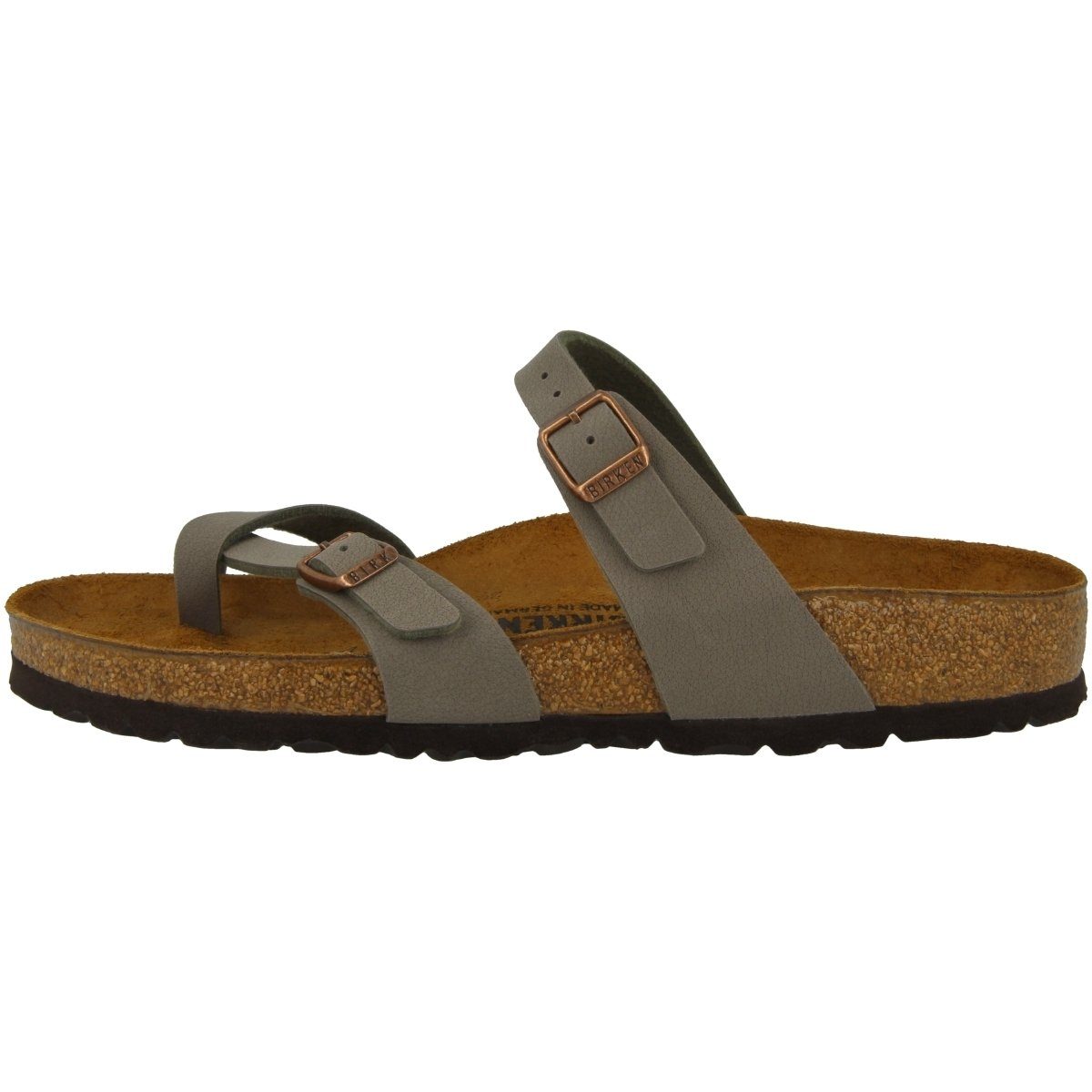 Birkenstock Mayari Birko-Flor Nubuk normal Damen Pantolette Hausschuhe, San günstig online kaufen