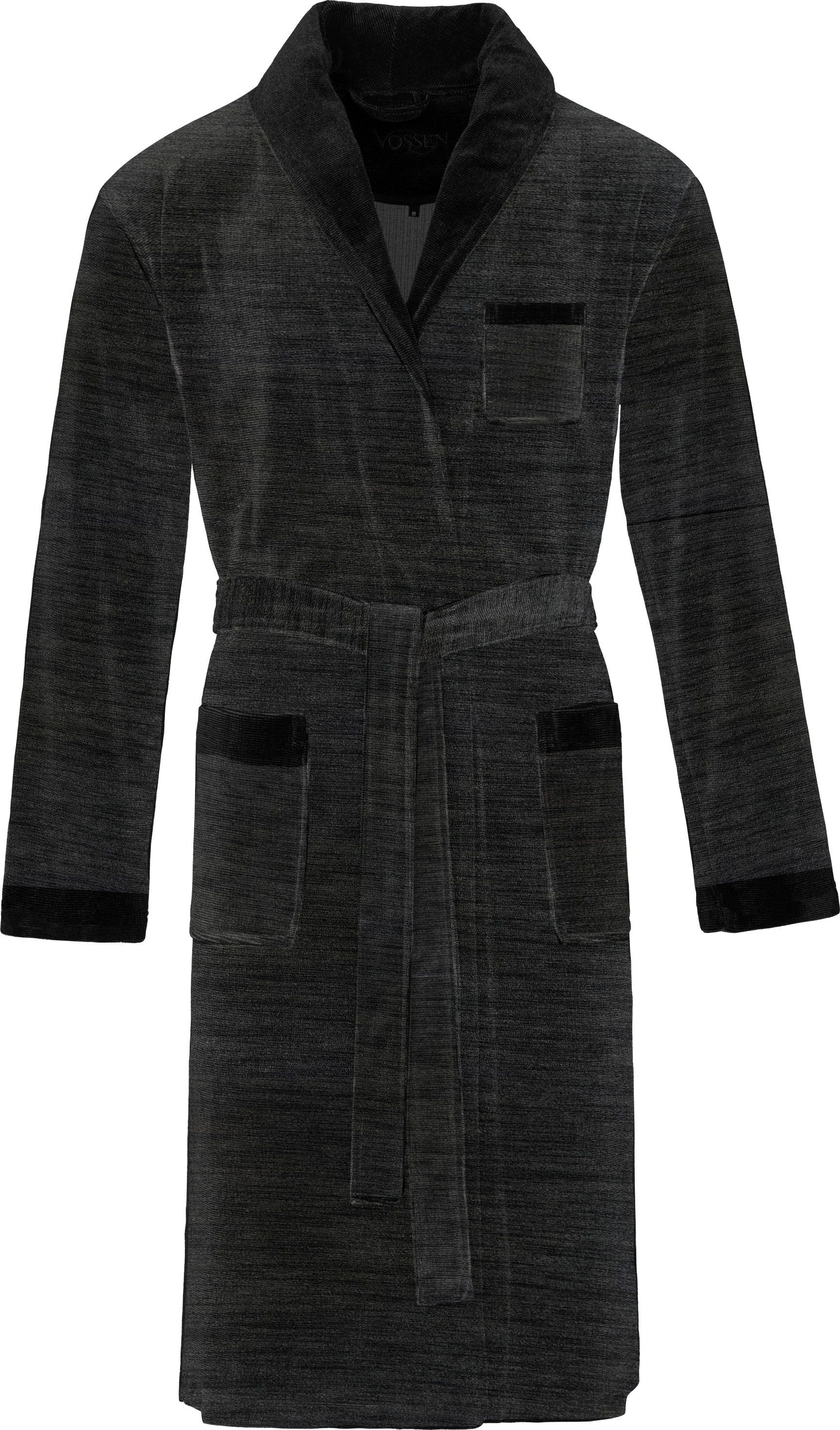 Vossen Bademantel Alberto, ideal für Sauna & Spa, Hotelbademantel, Morgenma günstig online kaufen