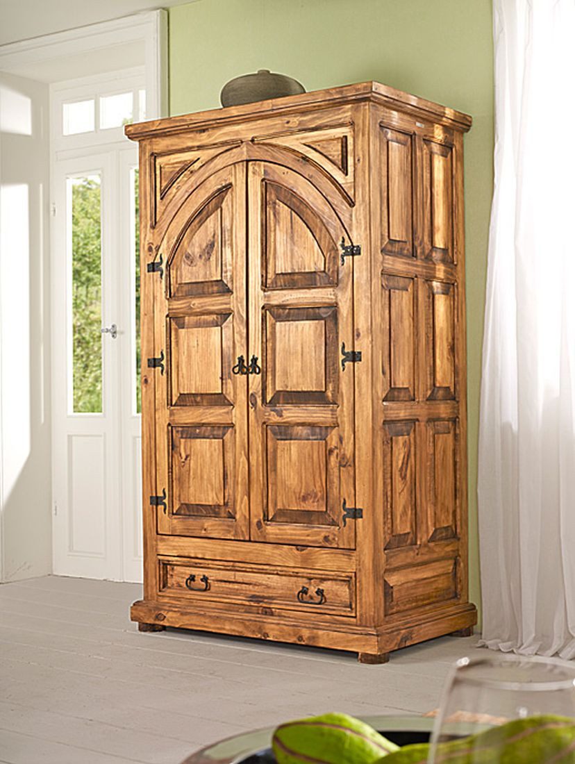 WOLF MÖBEL Küchenbuffet MEXIKO Kassettenschrank klein günstig online kaufen