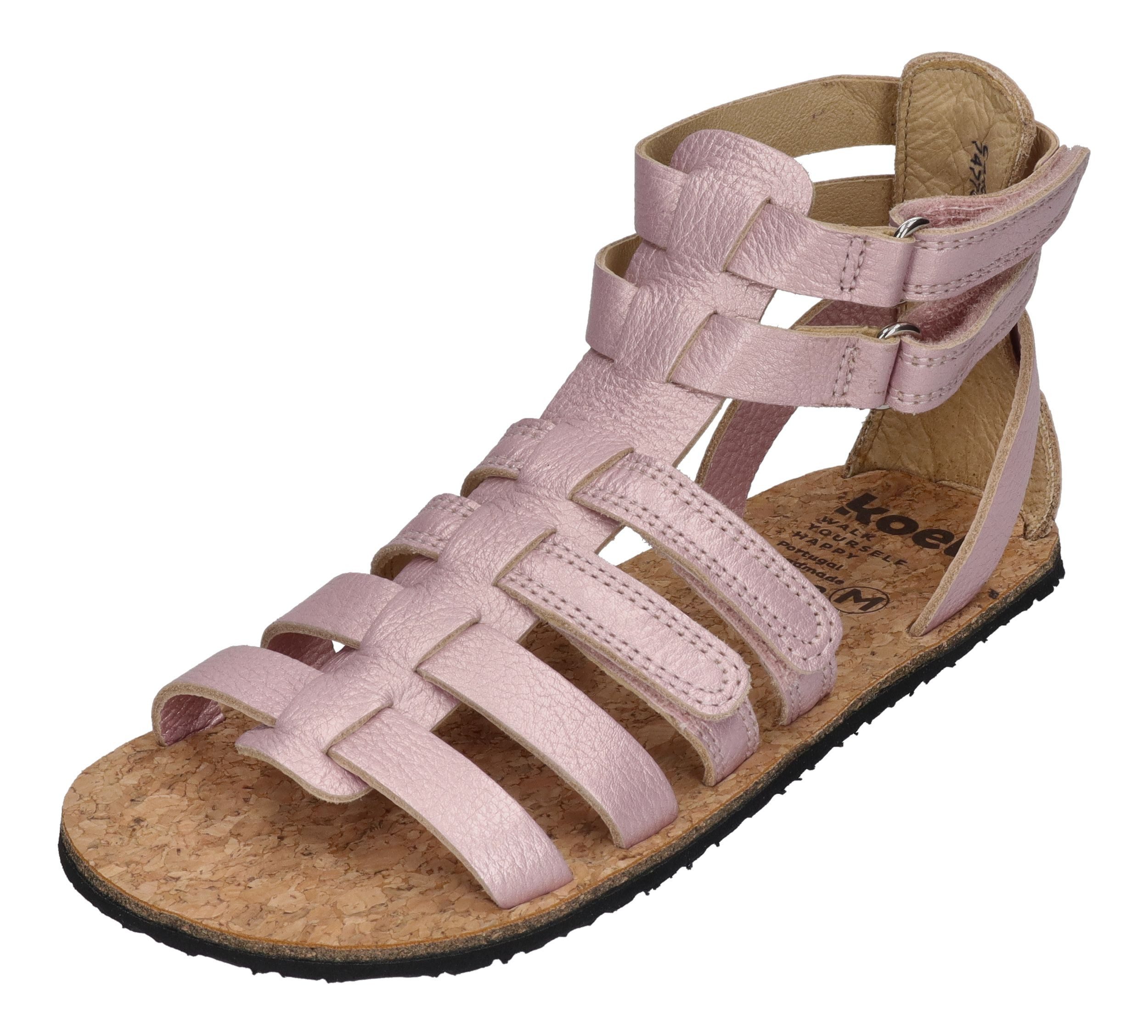 KOEL AURA METALLIC Barfußschuh Pink