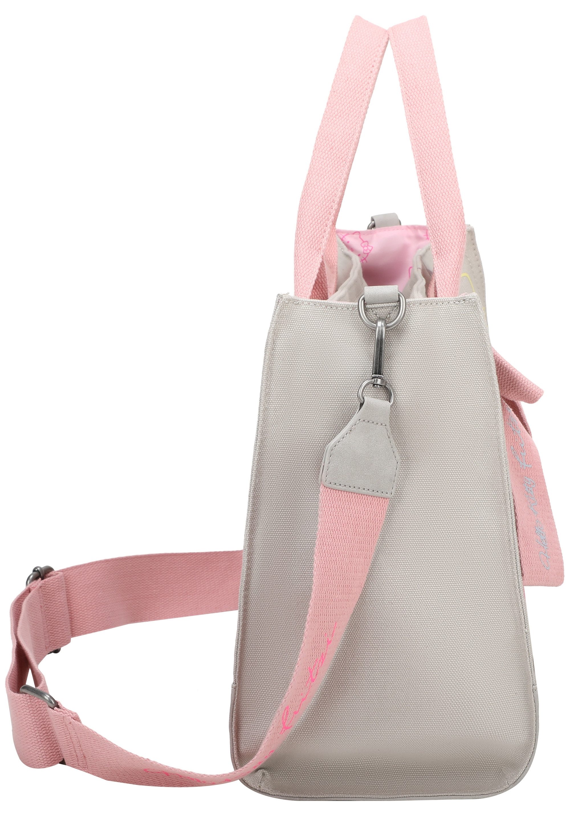 Fritzi aus Preußen Henkeltasche Tote Bag Canvas Limited Outline, mit Hello Kitty-Print